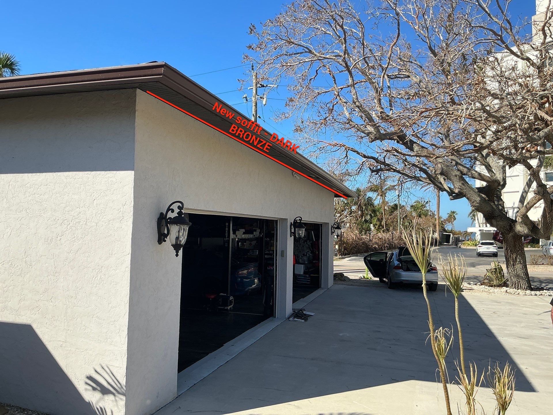 Soffit and Fascia Installation in Siesta Key FL by Gutter Professors