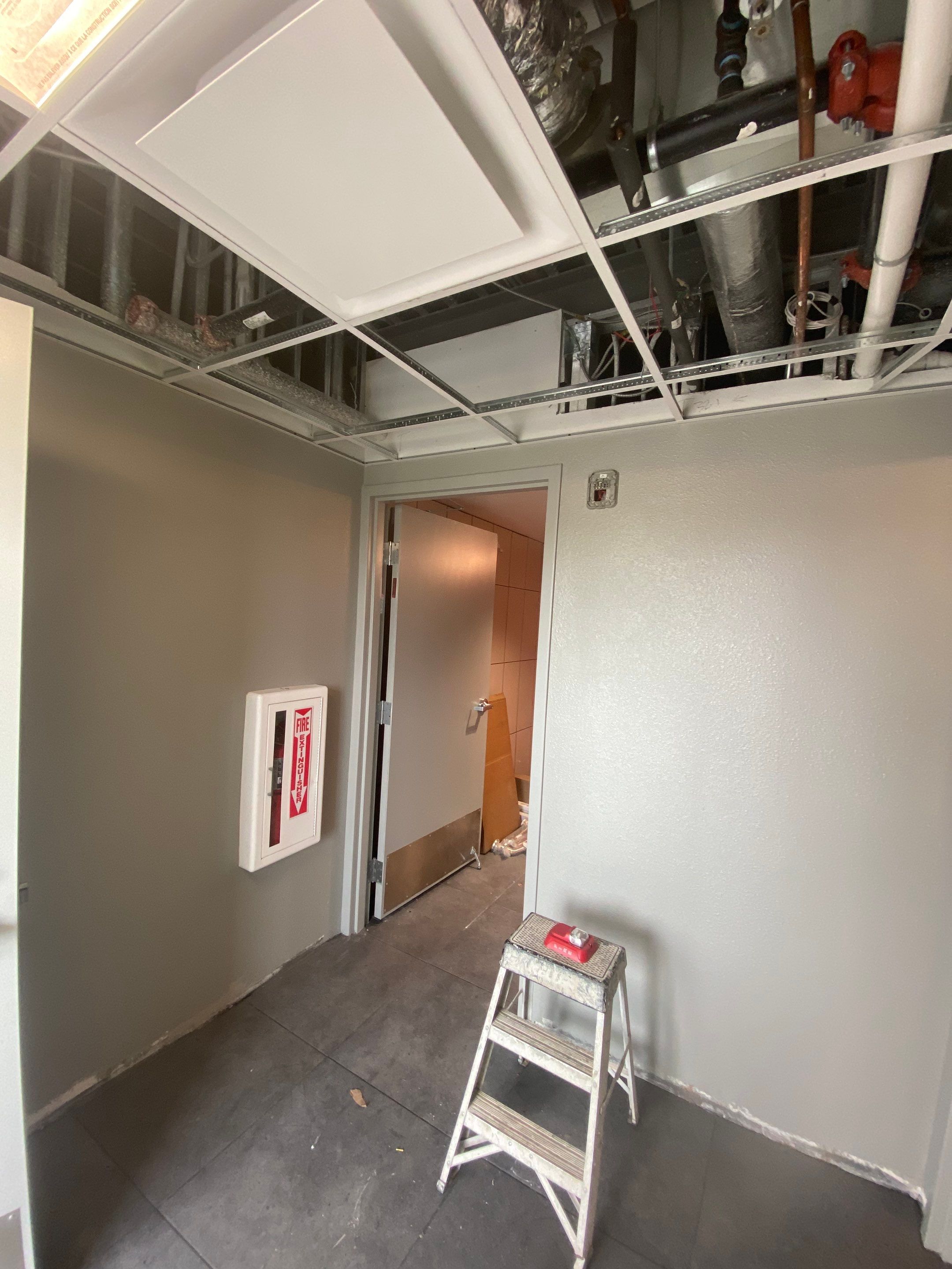 Commercial Interior Repaint for Remodel of Discount Tire in Wichita, KS by Midwest Paint LLC