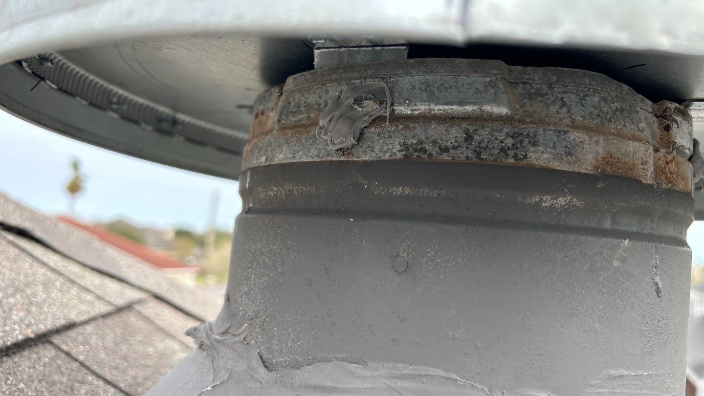 Residential Roofing Repair using Custom Fabricated Steel Spark Arrestor by Lighthouse Roofing