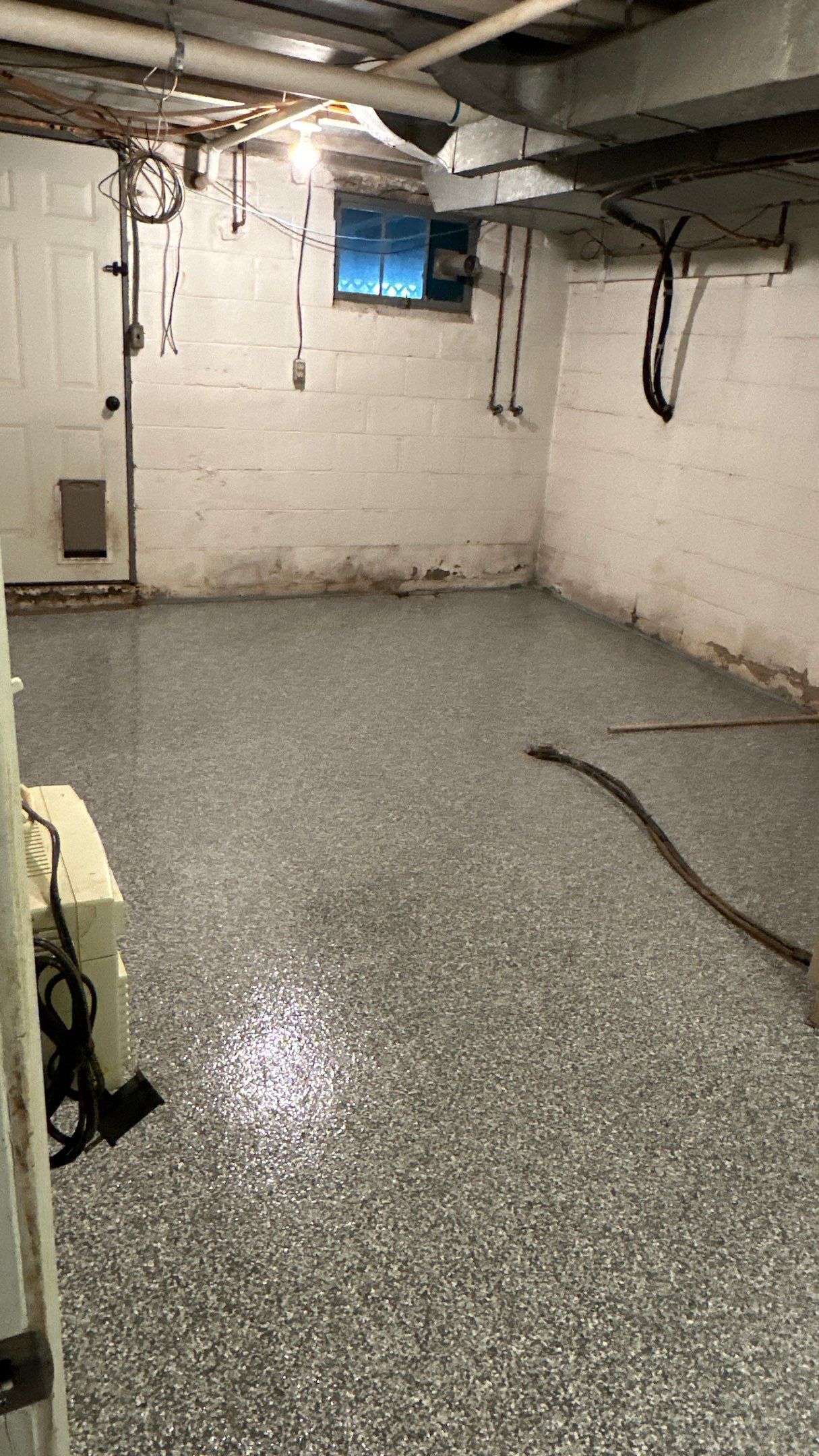 Curtis S. got his floor and basement a new floor by Banner Garage