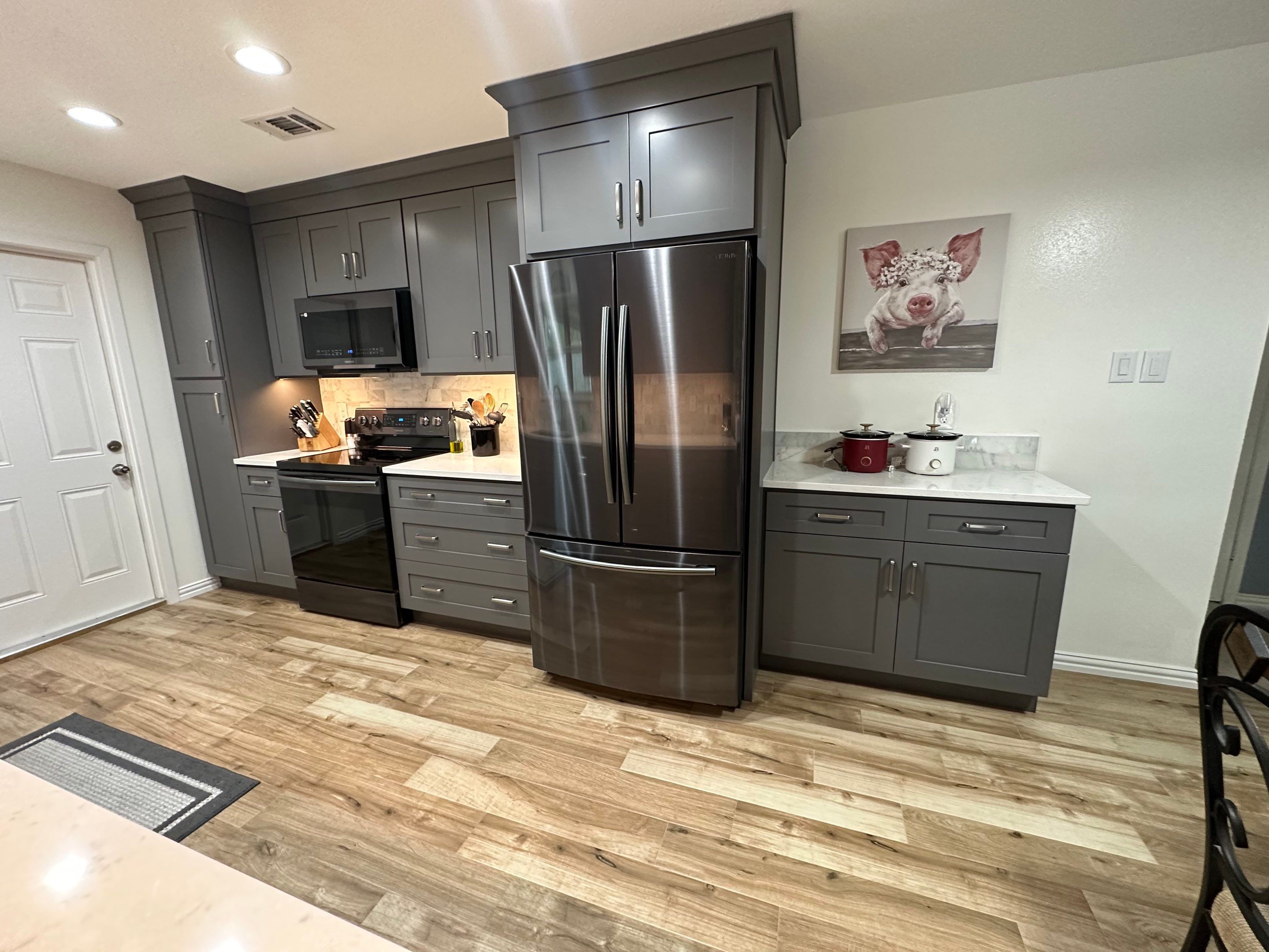 Galley Kitchen Remodel in Live Oak by Legacy Bath and Kitchen