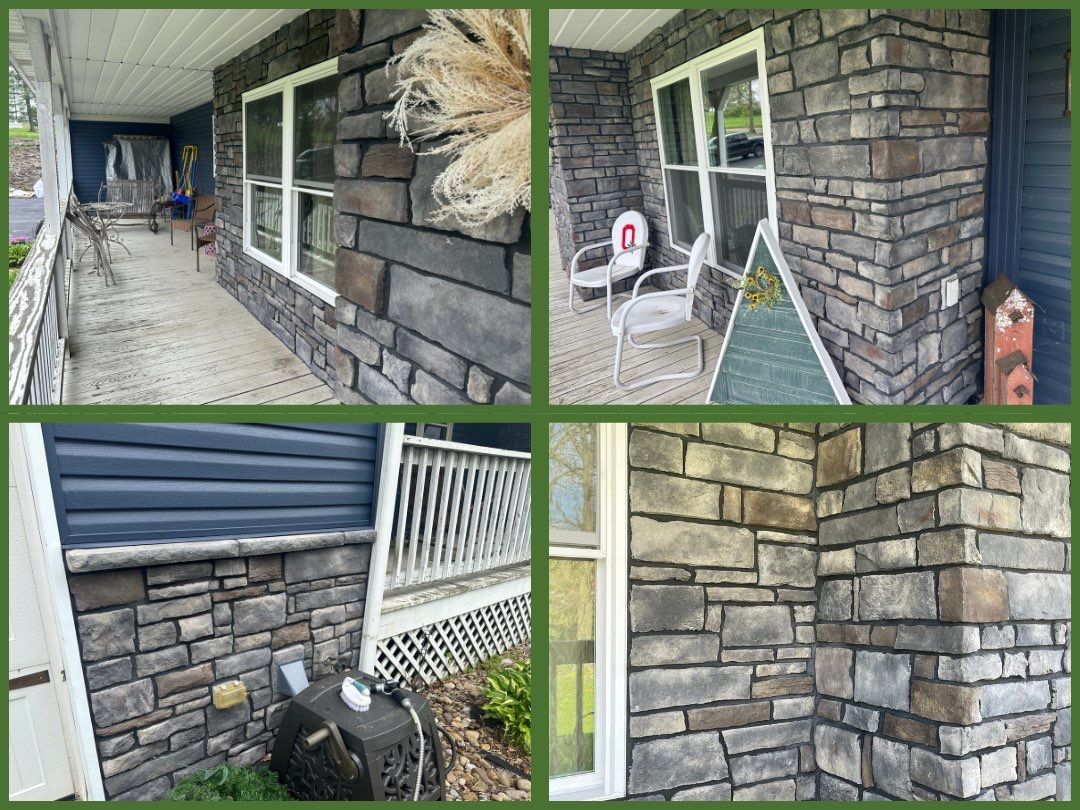Dundee, Ohio Shingle Roof, Siding, Stone and Deck Installation by Pine Ridge Roofing LLC