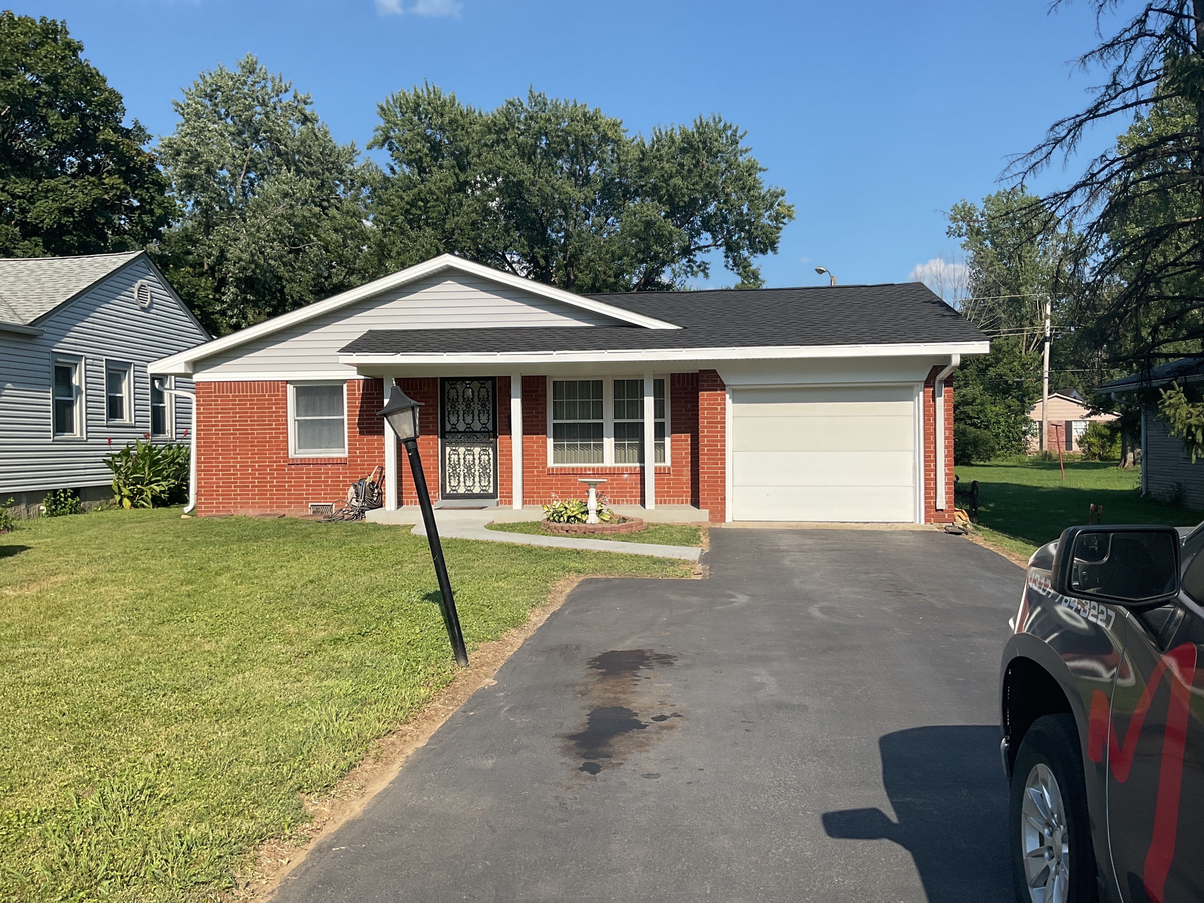 Project in Indianapolis by Moss Roofing