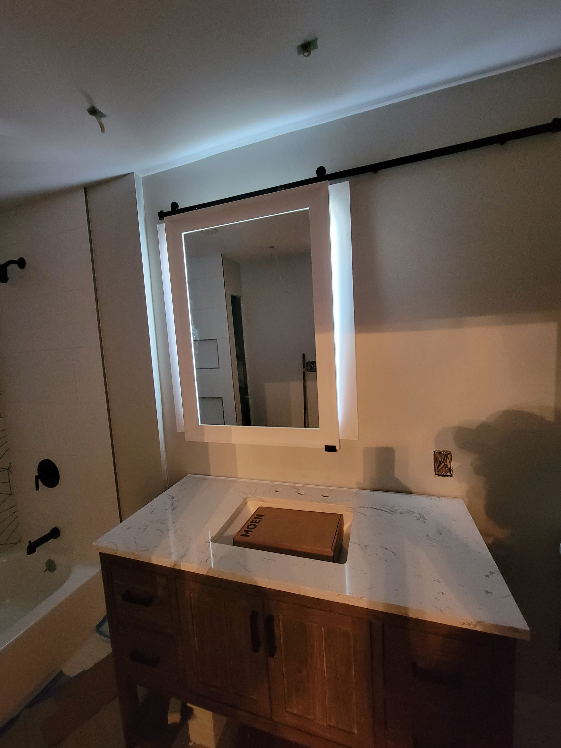 Kids bathroom Upgrade by Cedar Contractors Group, Inc.