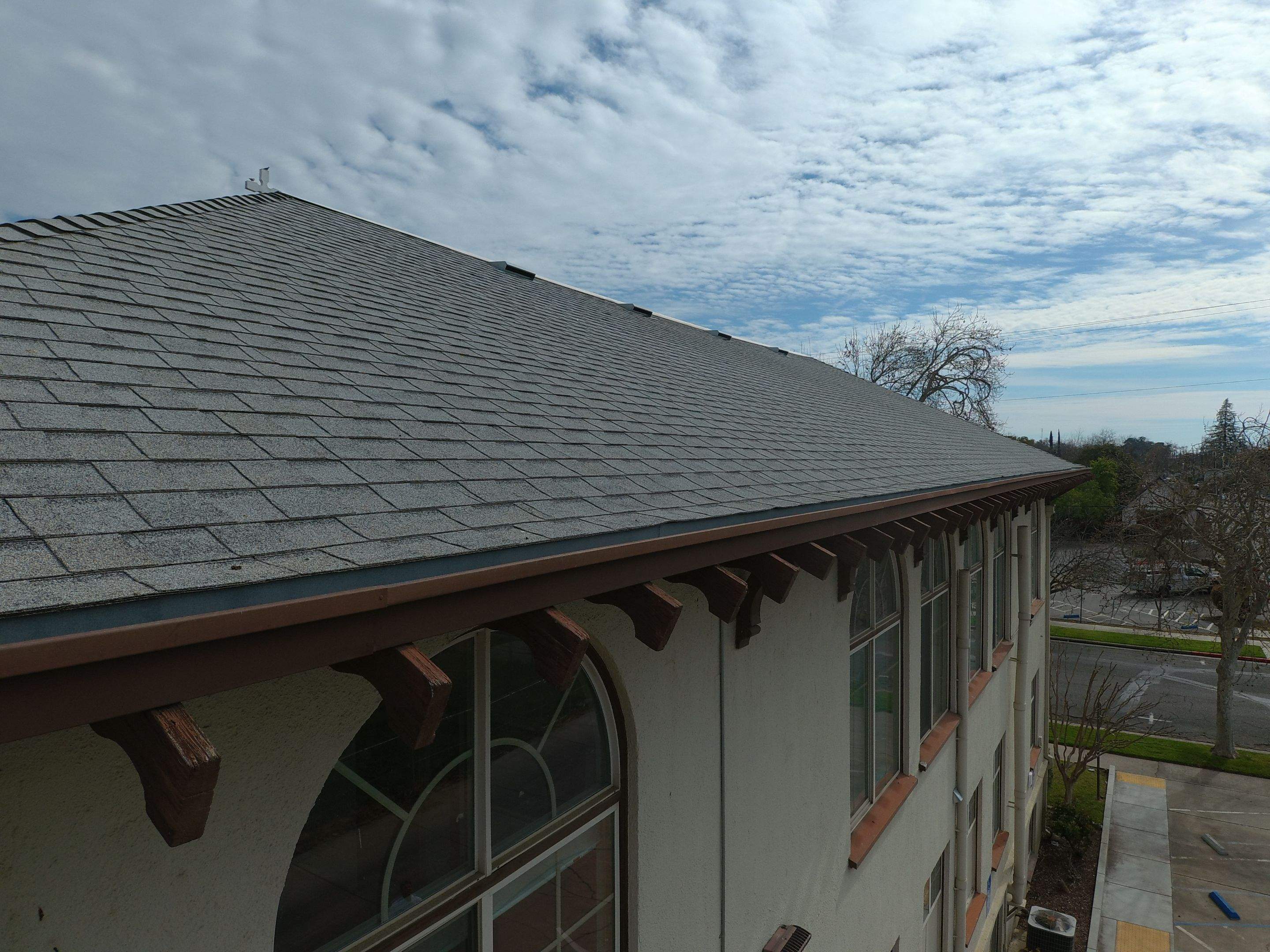  Presbyterian Church repairs to entrance architecture by Straight Edge Roofing Inc