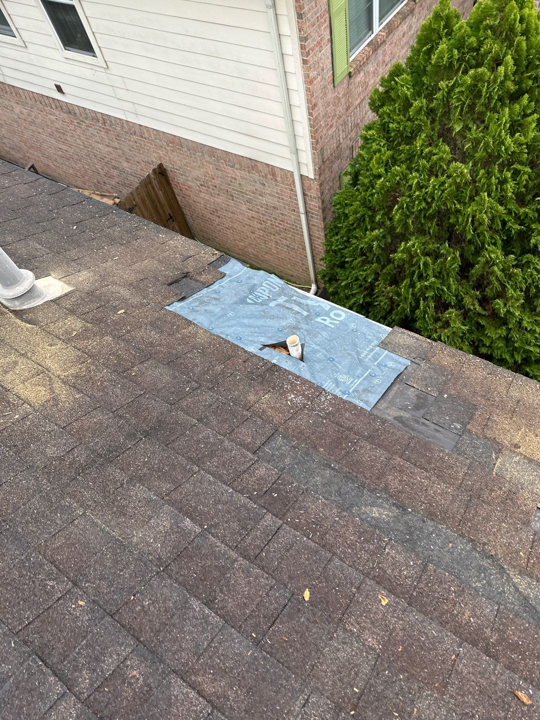 Residential Roofing Repair using Owen's Corning Duration (Lifetime) Shingles by Roof Repair Company