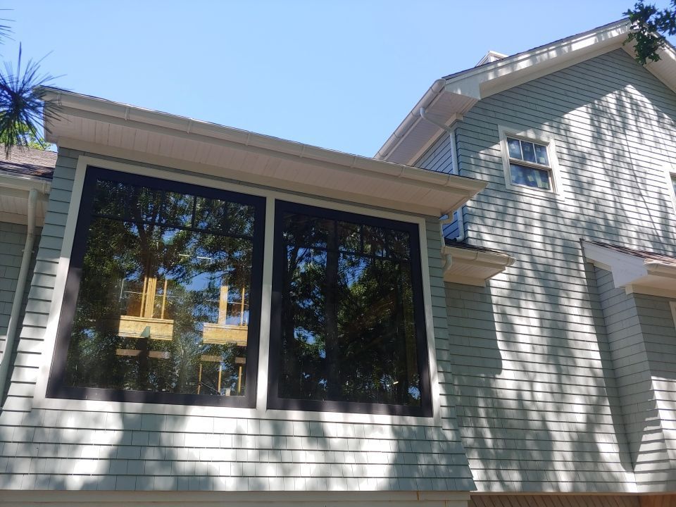 East Falmouth, MA Gutter Installation using 6" Half Round Aluminum Gutter by Gutter Pro Enterprises