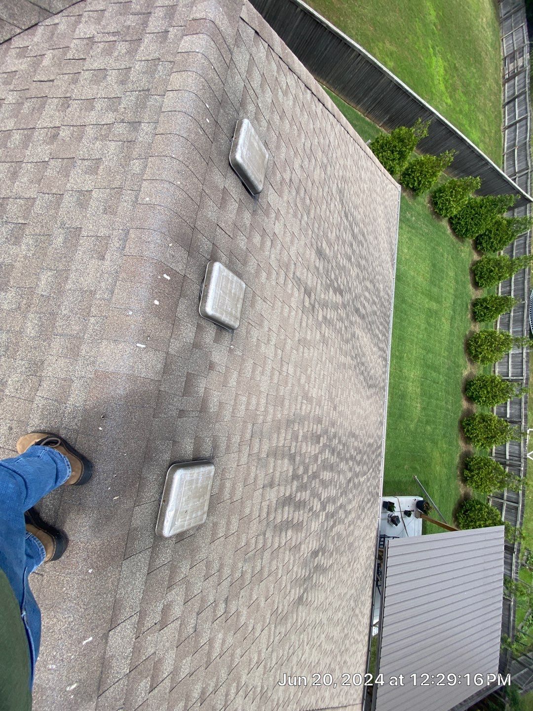 Hail Roof inspection in Jenks by Decor Roofing & Restoration