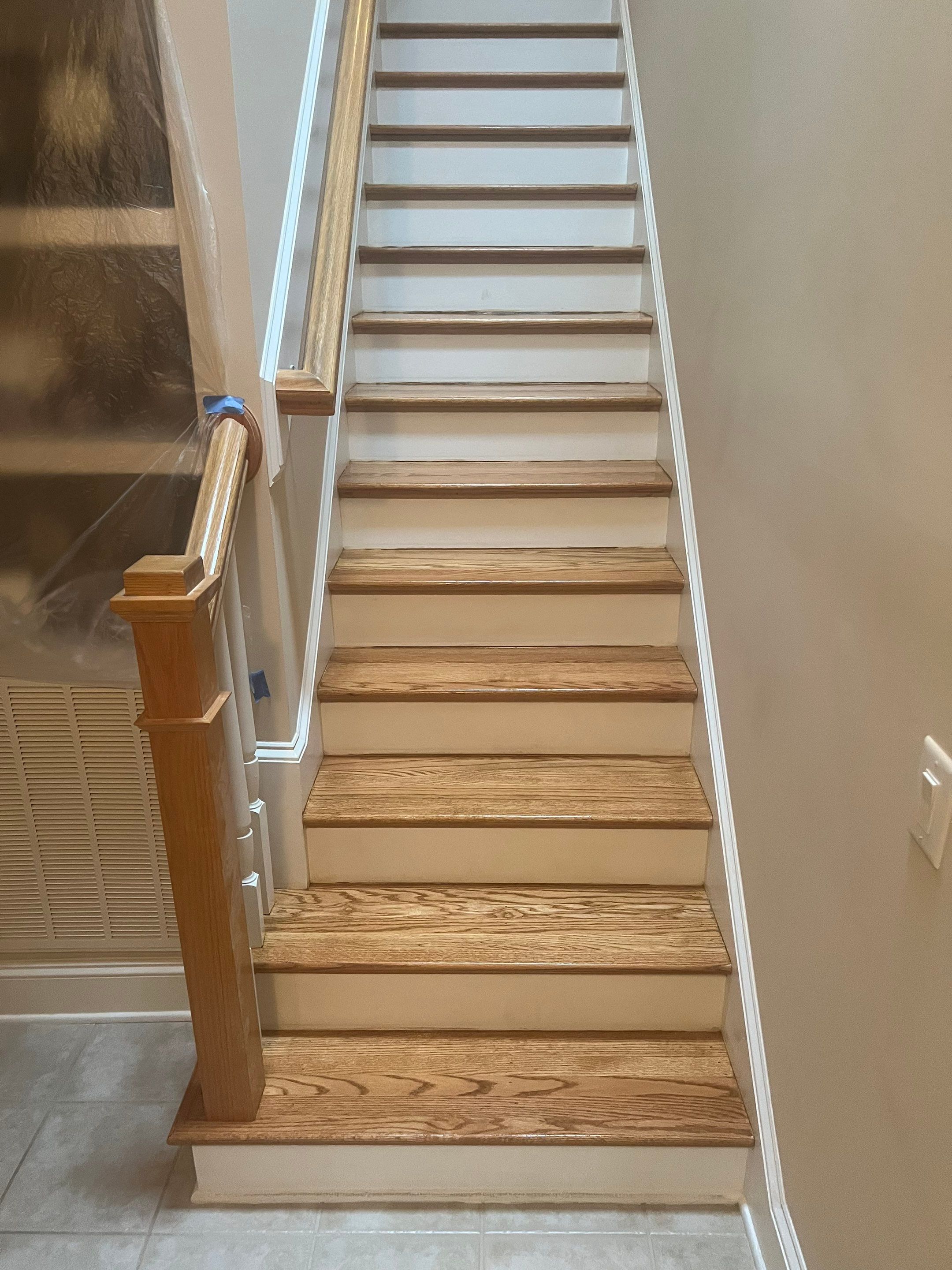 A beautiful refinishing project in The Oaks, Chapel Hill by Accent Custom Floors