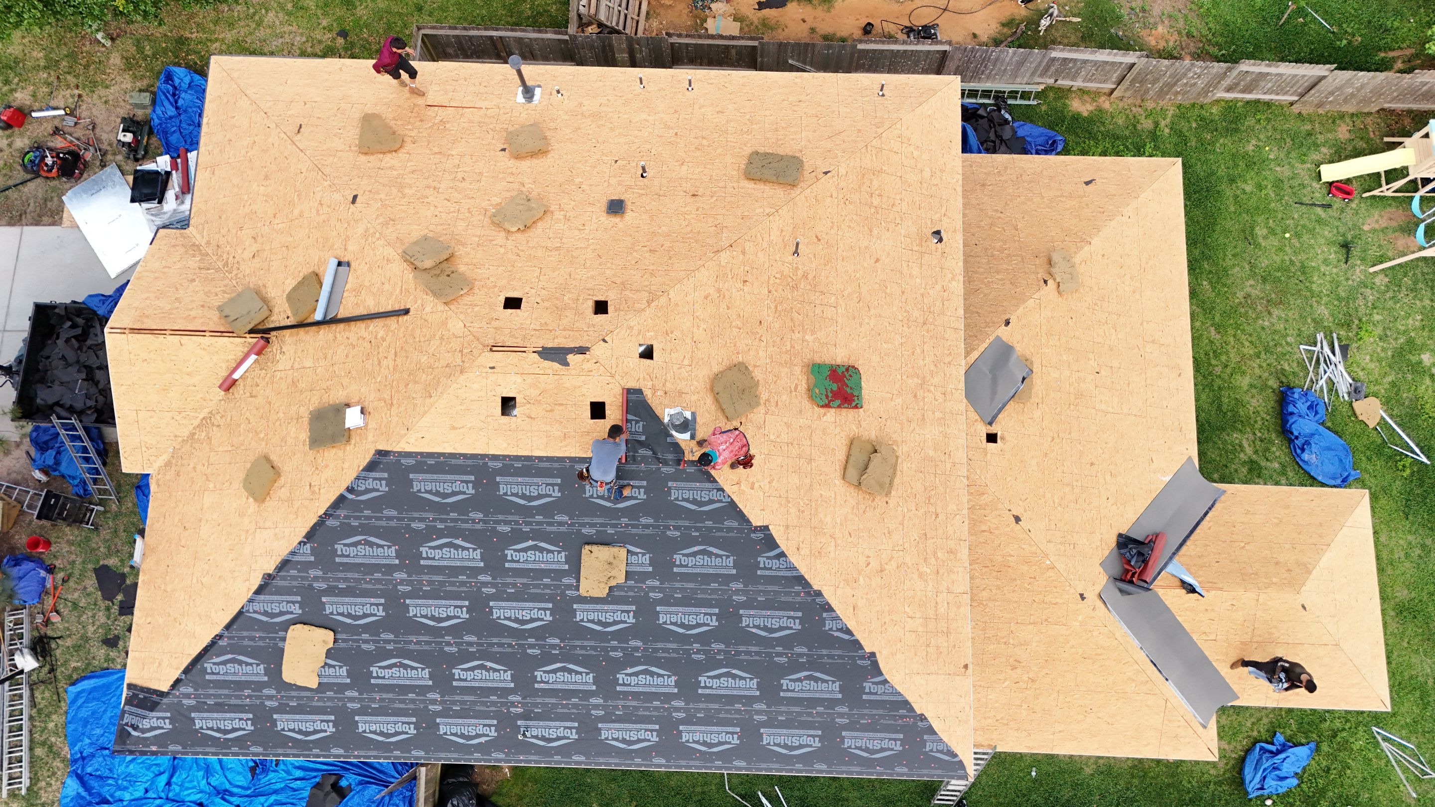 Project in Magnolia, Texas by Roof Top Innovations 