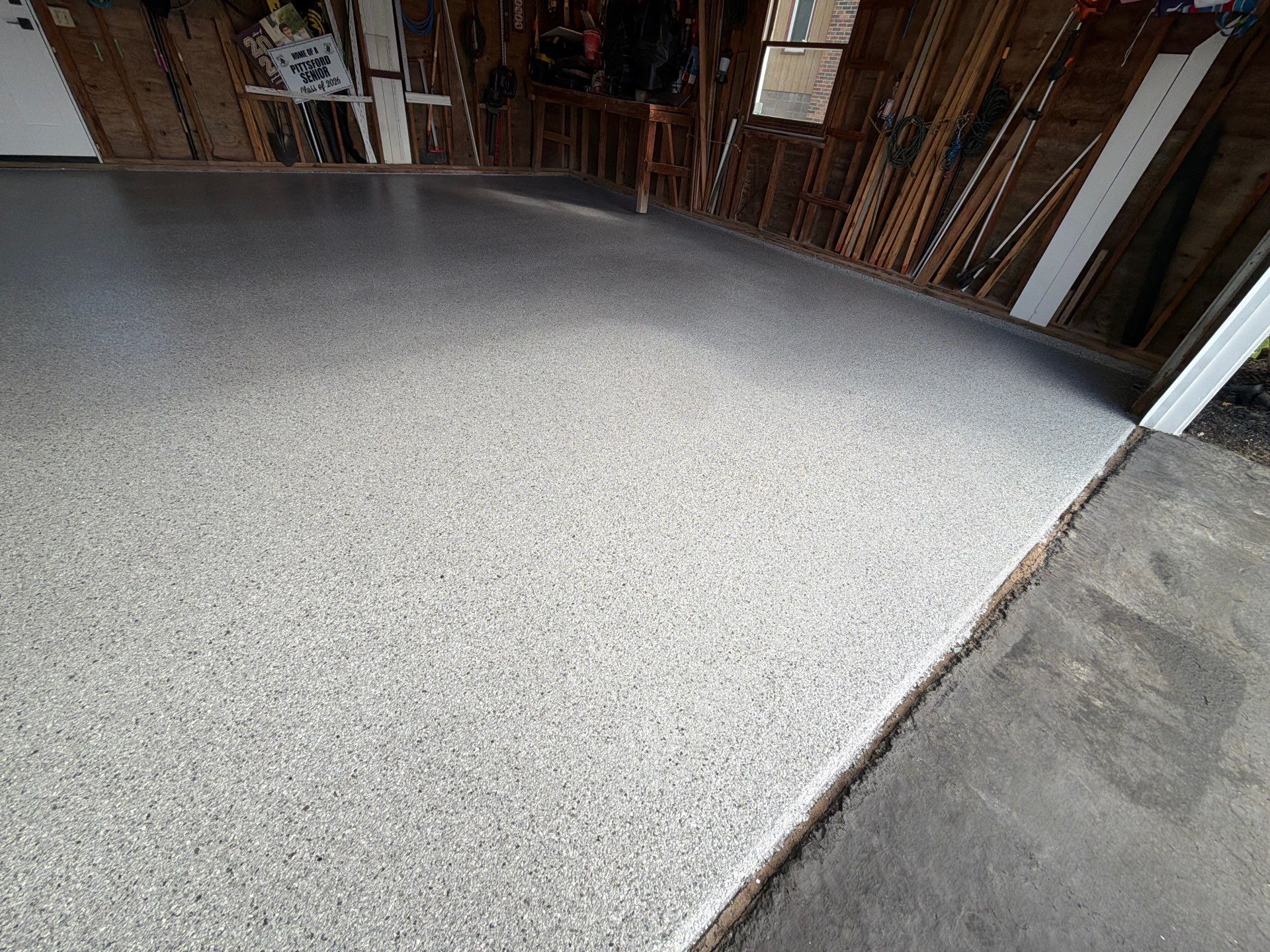 Vintage Silverado Garage Coating by NG Masonry & Construction LLC