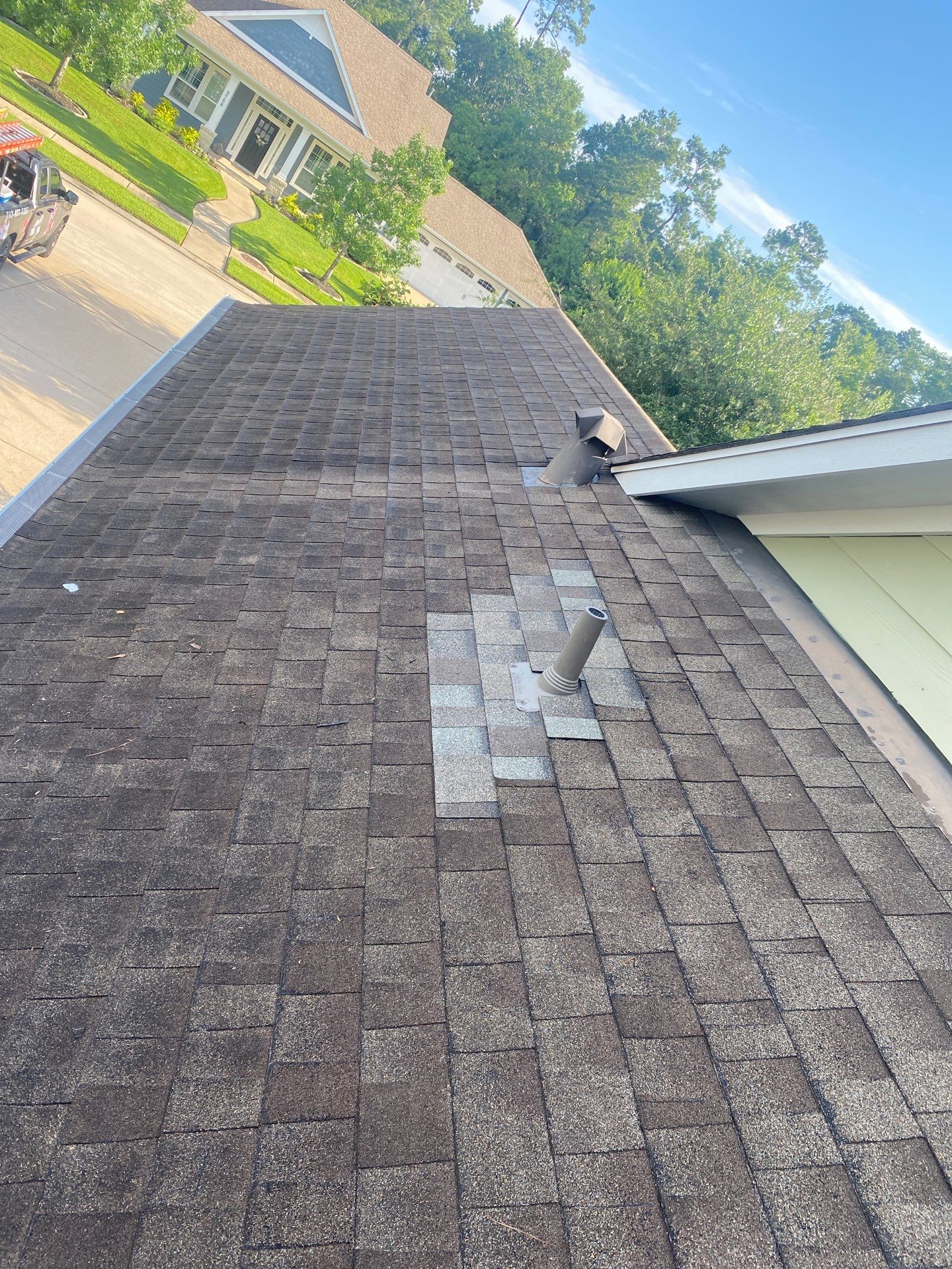 Residential Roofing Repair using Owen's Corning Duration (Lifetime) Shingles by Roof Repair Company