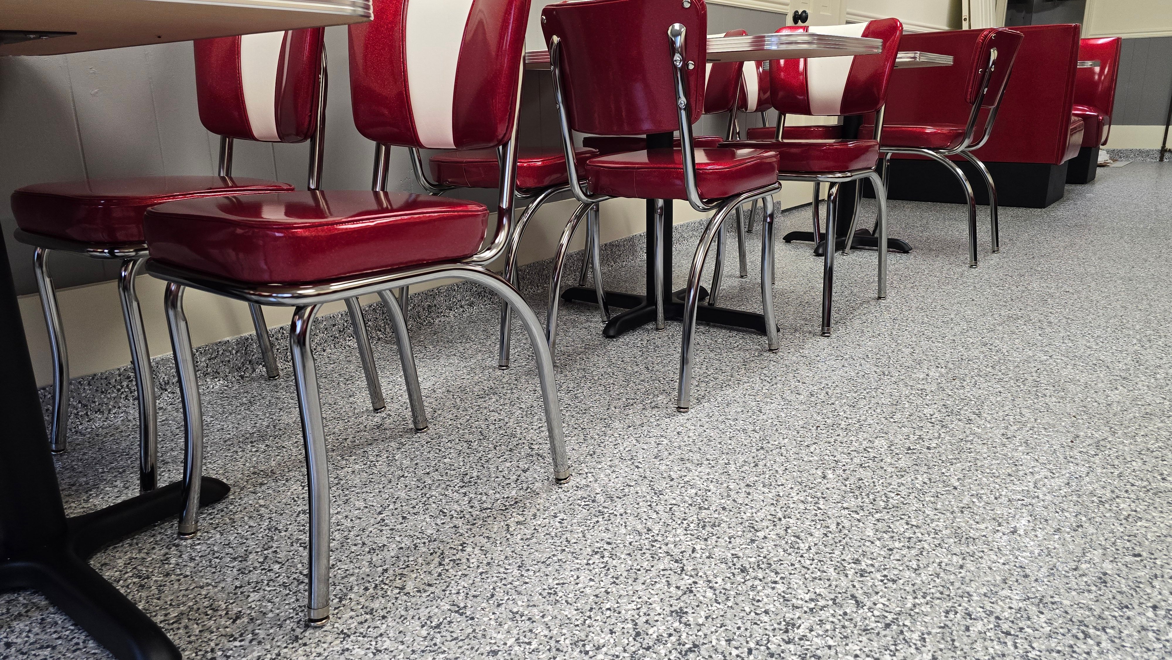 Restaurant Upgrade Using Gravel by Elite Floor Solutions
