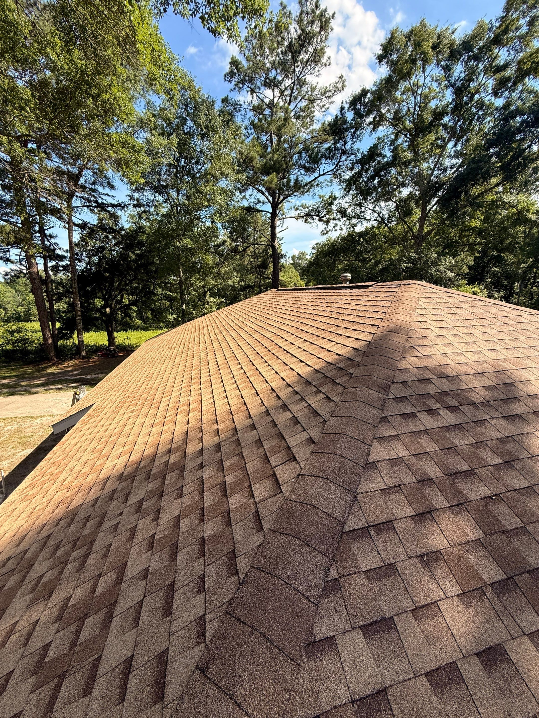 Architectural Shingle Roof Replacement for Poplarville Residential Home by Frontline Roofing