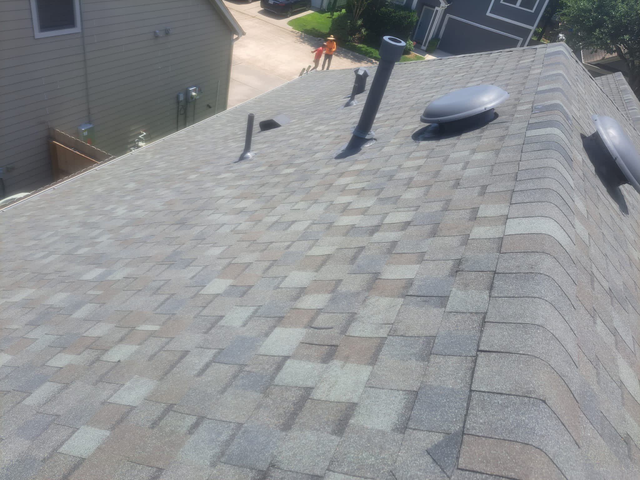 Hail-Damaged Roof Restored — Houston, TX by PL Roofing & SB Roofing, LLC.