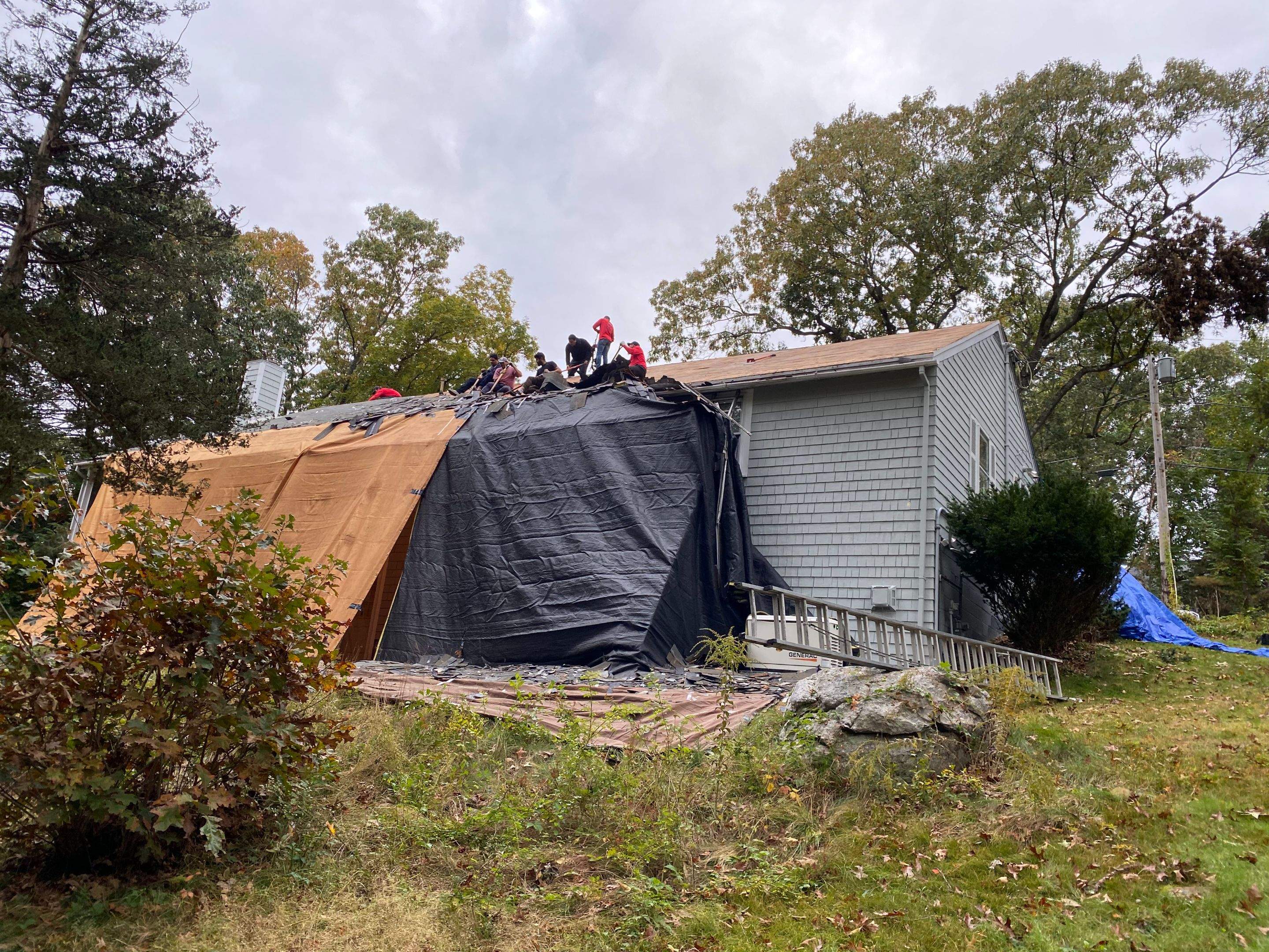 Roof Replacement + New Gutters & Guards — Chelmsford, MA by Mighty Dog Roofing of Greater Middlesex County