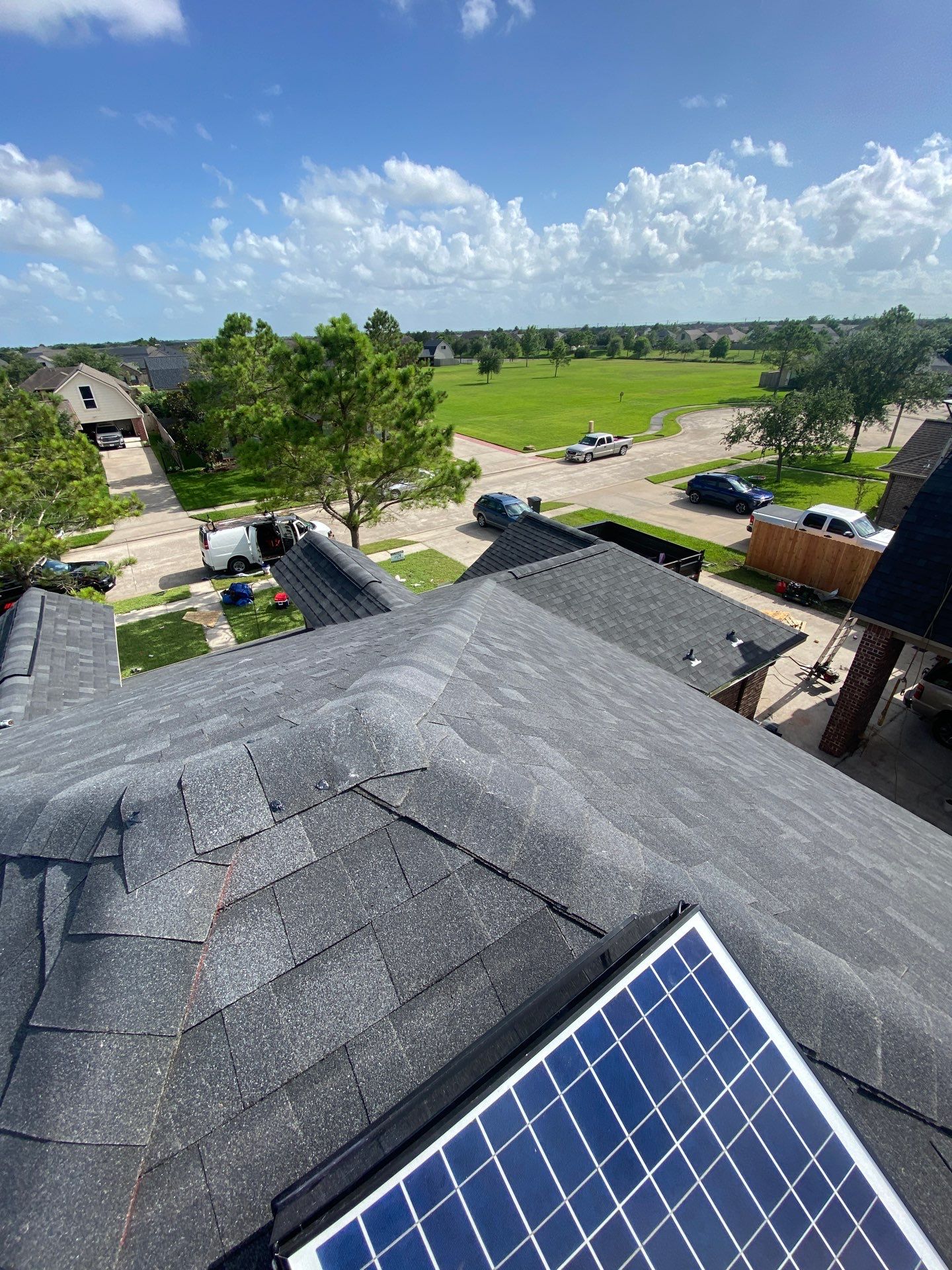 Residential Roof Replacement using Owens Corning - Onyx Black by Elite Roofing LLC