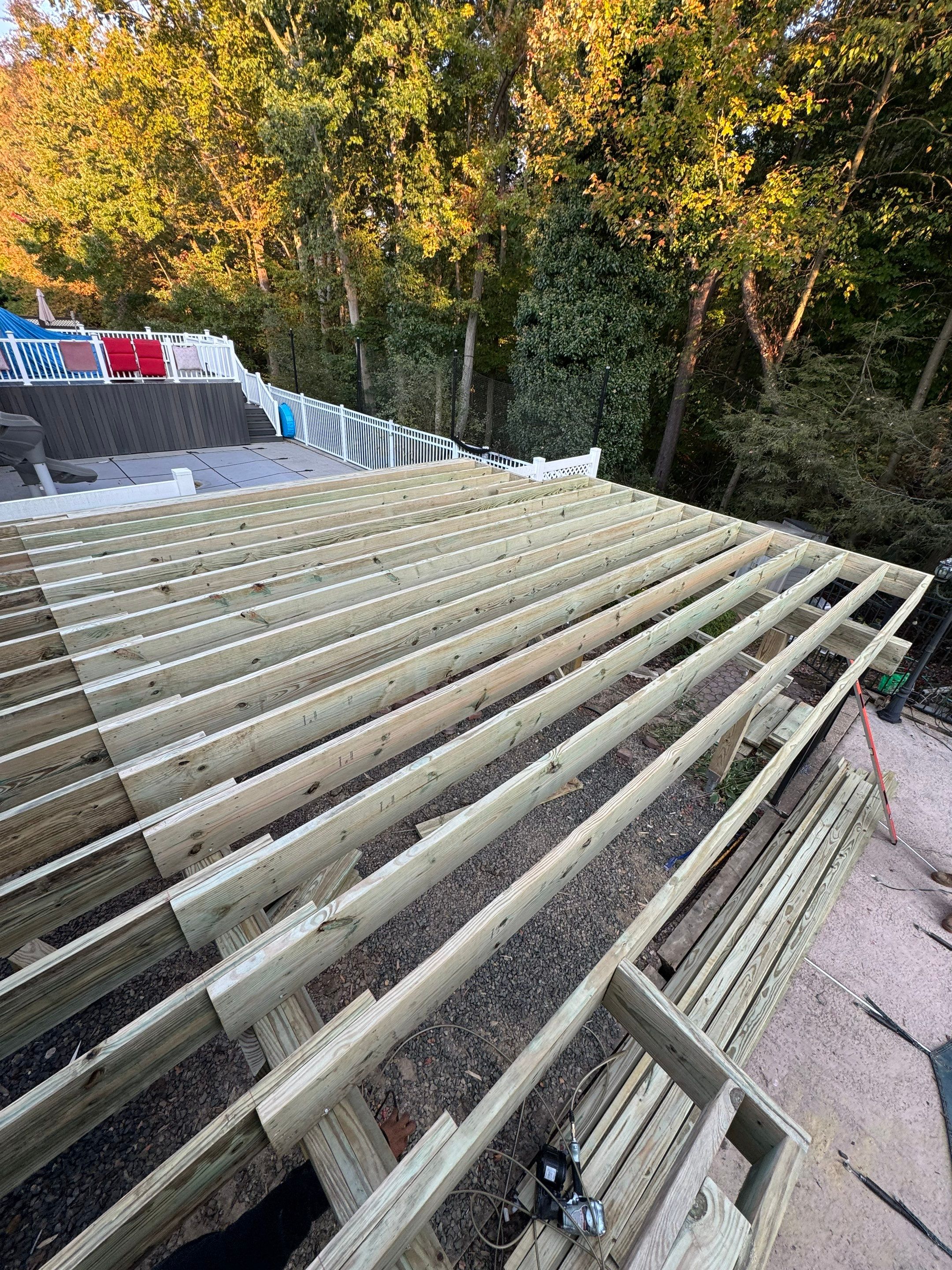 Project in Matawan by deck guardian