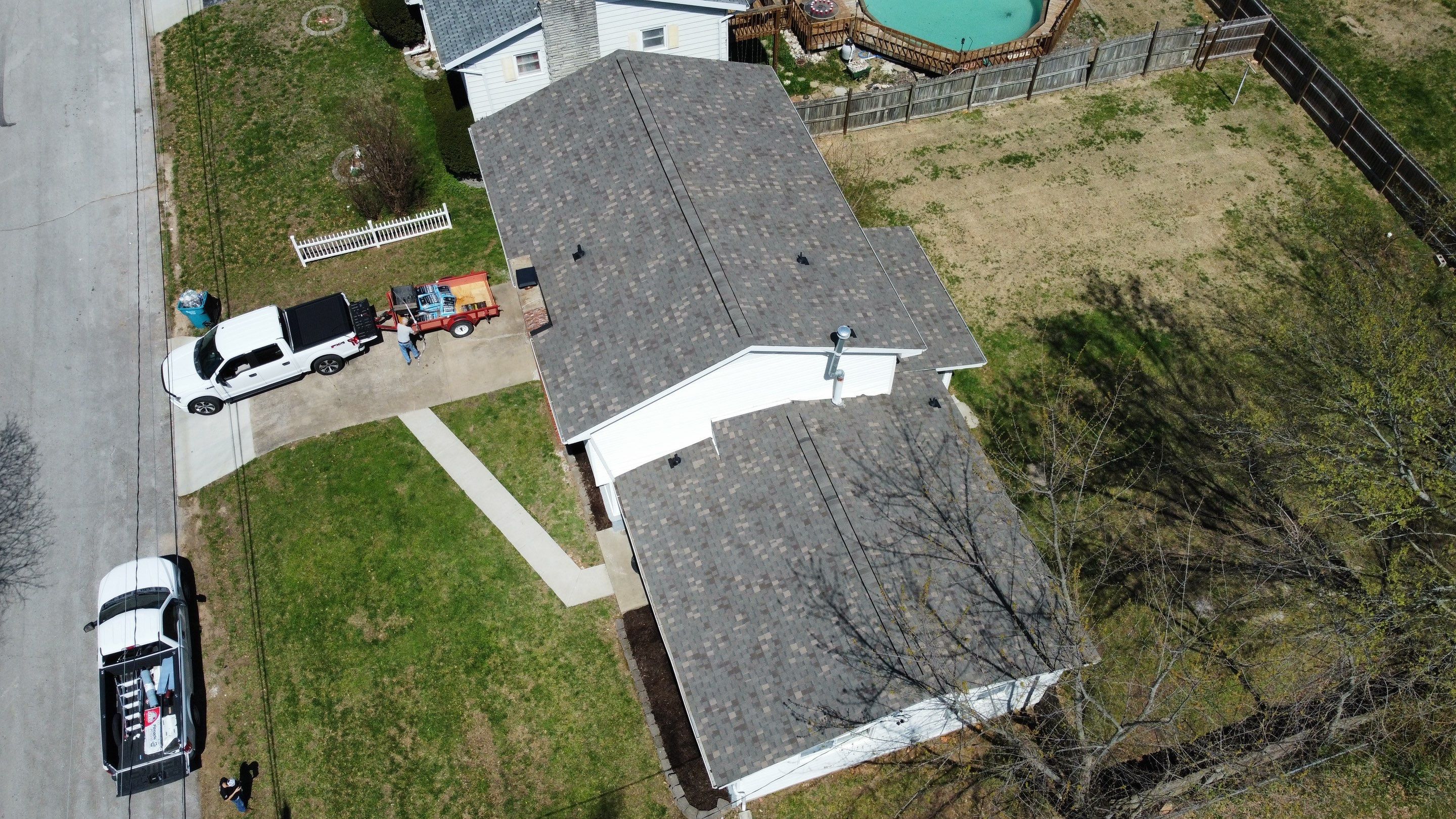 Residential Roofing Install - Atlas Pinnacle Pristine W/ Scotchguard - Color Weathered Wood  by Titan Commercial & Residential Roofing 