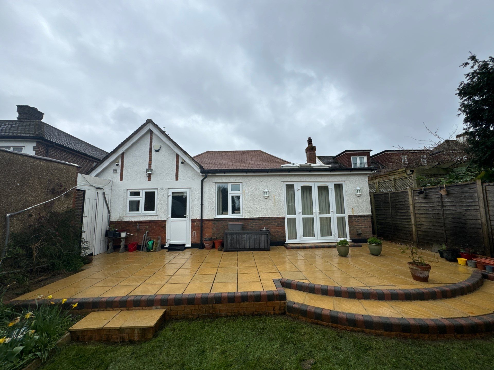 Exterior Clean - Roof - Patio - Driveway using honda 21 ltr/min by Ges Exterior Cleaning ltd