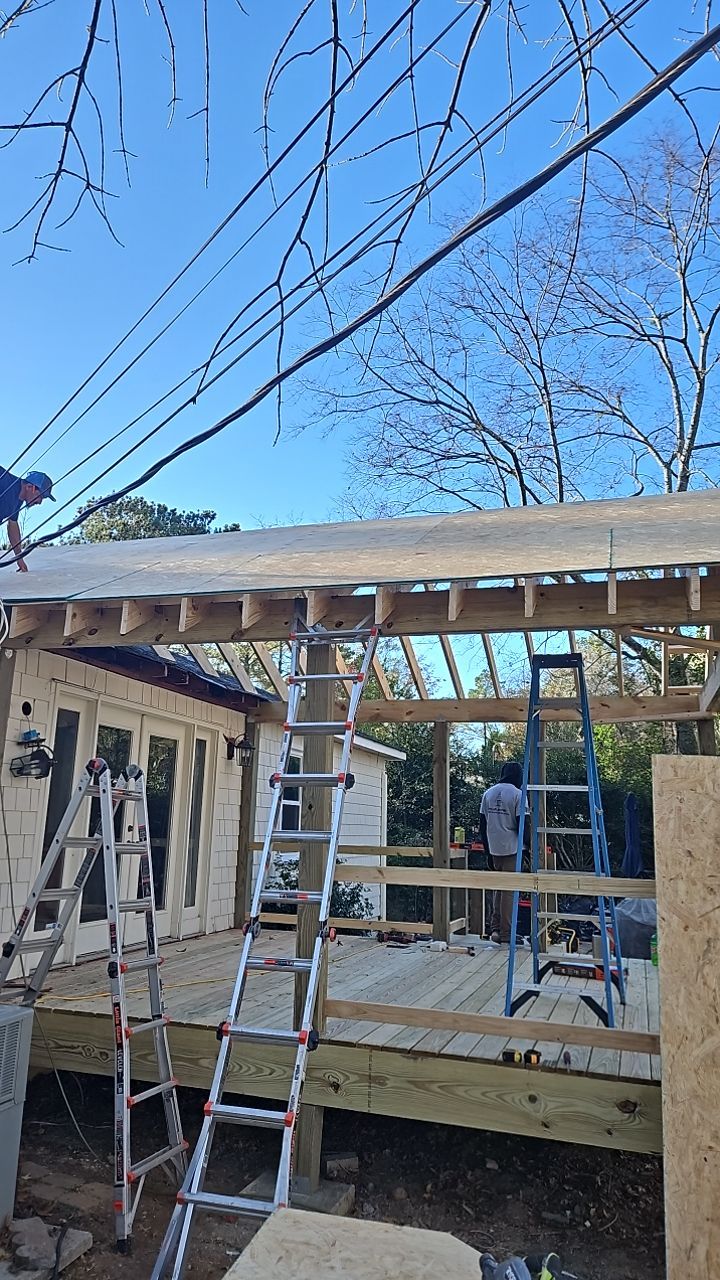 Crestline - Porch by Pillar and Pine