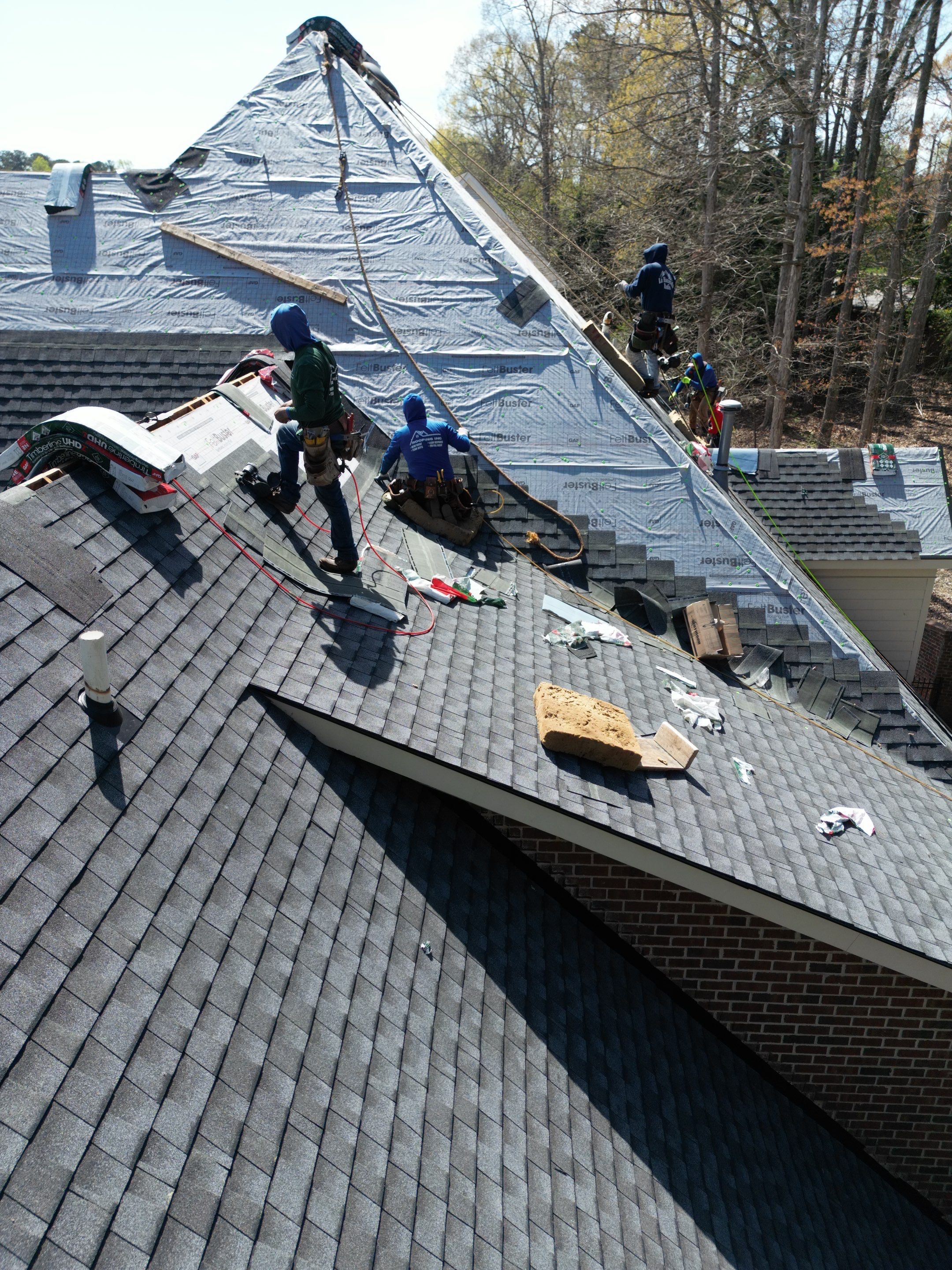 Roof Replacement - GAF Timberline Ultra HDZ Pewter Gray  by Pro Performance Roofing