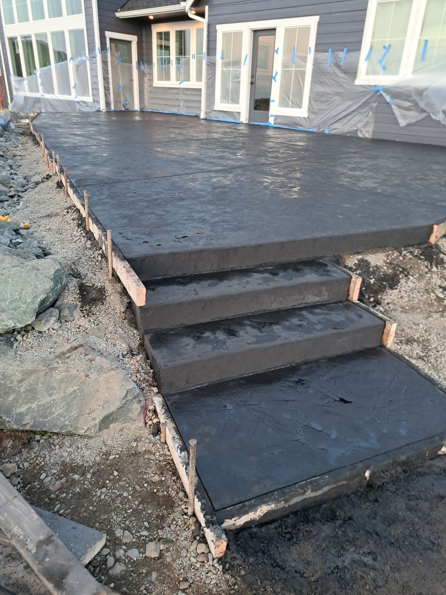 Randy | Driveway Paving & Stamped Patio Finish, Asphalt & Concrete Project by Jireh Asphalt & Concrete Inc 