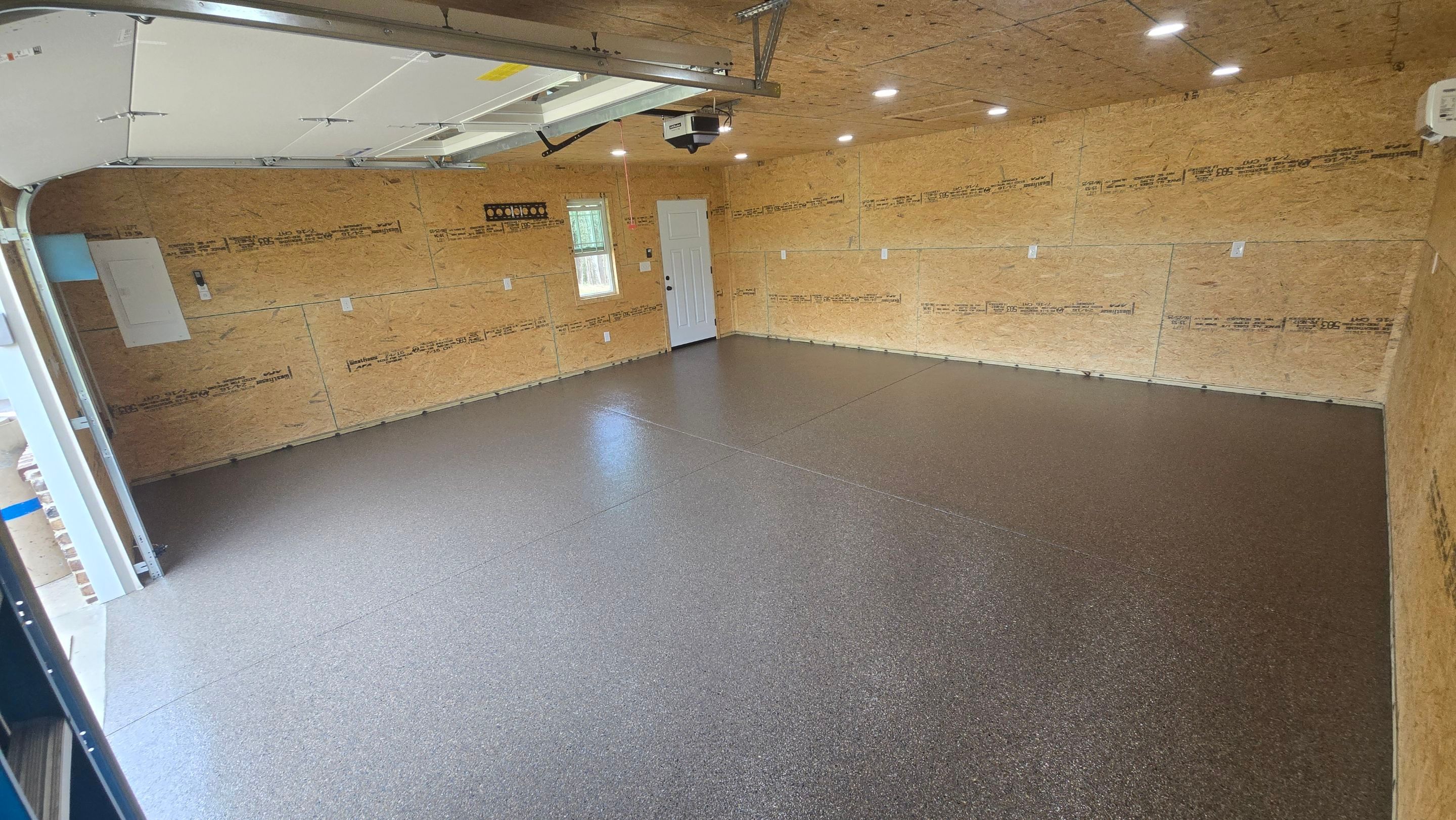 Garage Using Obsidian by Elite Floor Solutions