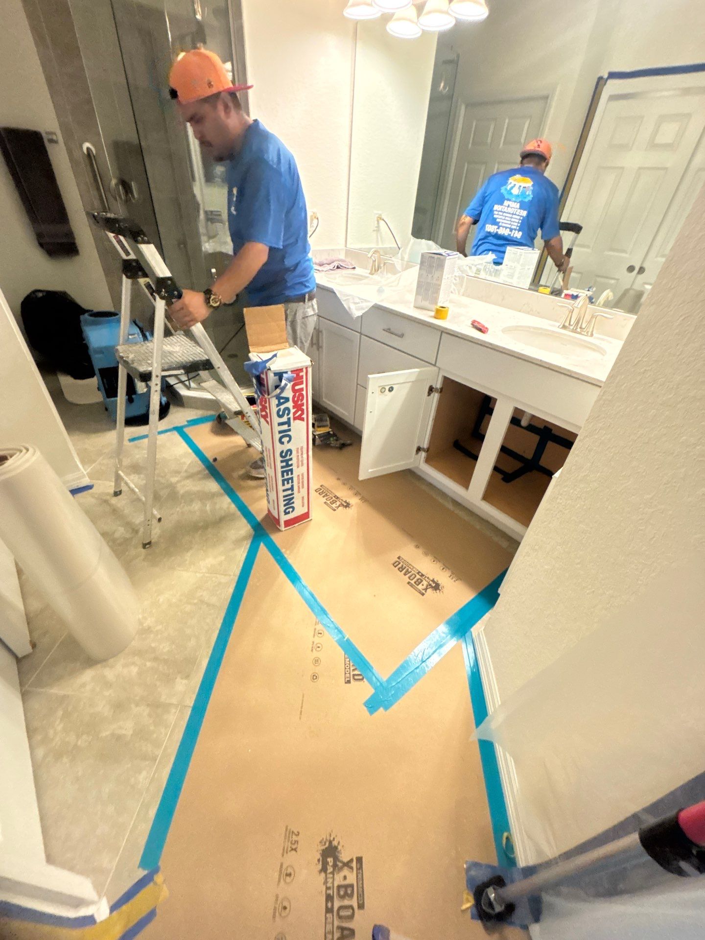 Mold Damage Inspection In Bradenton Florida by Ampm Restoration Services