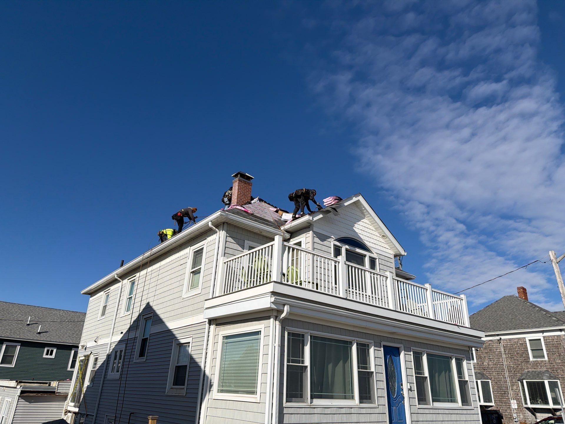 Hampton NH Roof Install by Tall pine roofing