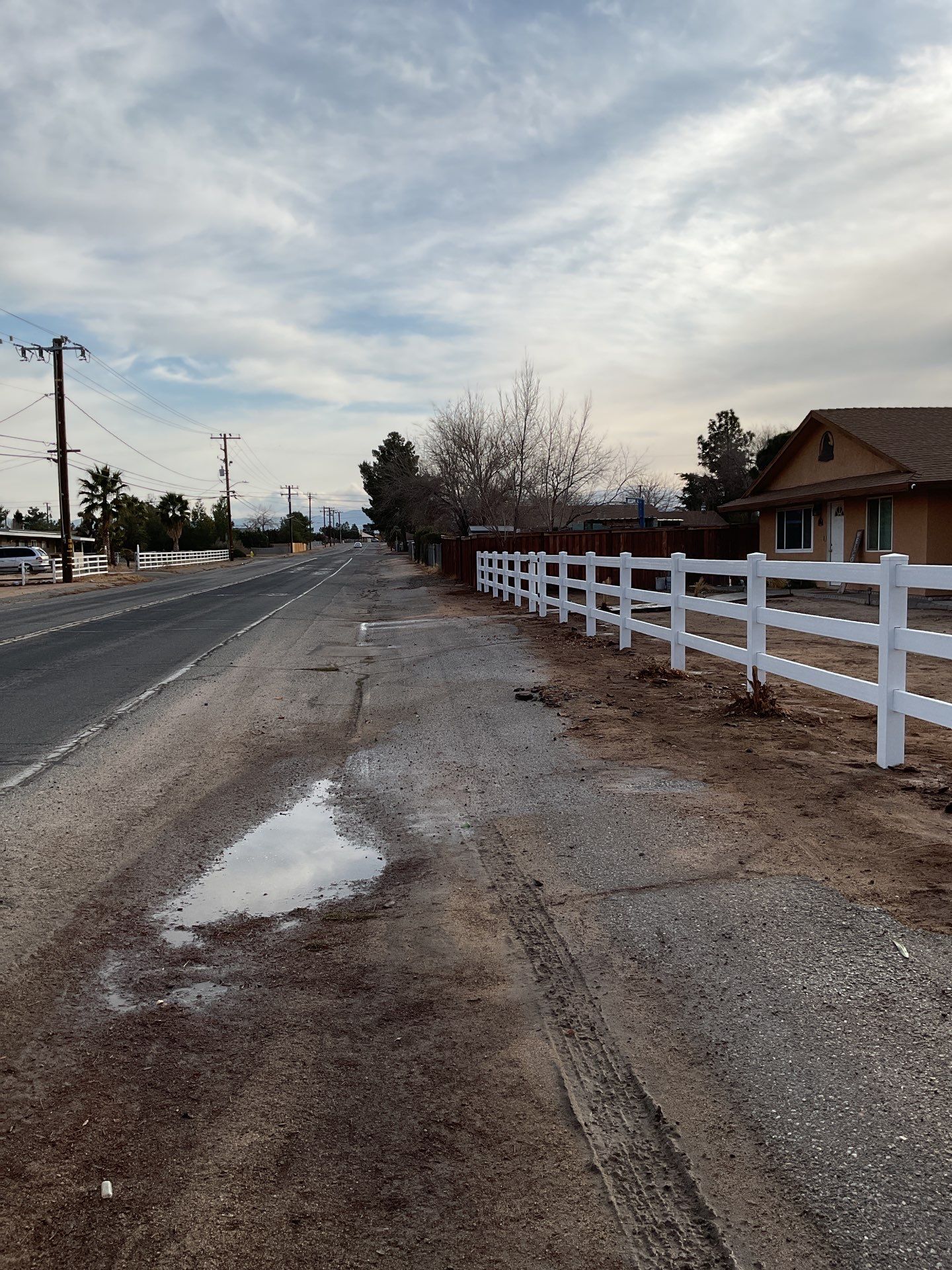 Fence Installation using Ranch Style Vinyl by Fence Guys Inc.