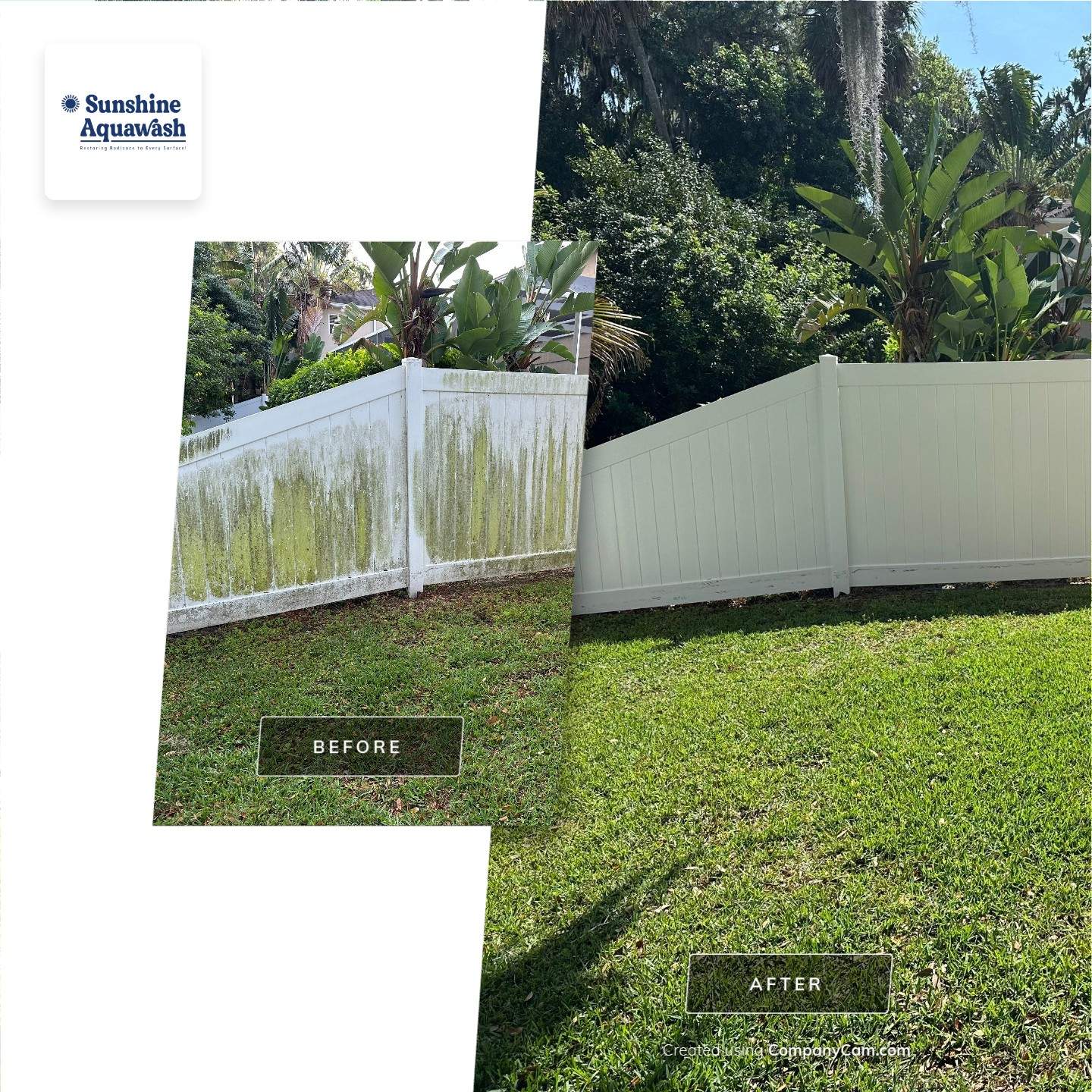House Wash, Vinyl Fence, Patio, Driveway & Sidewalk Cleaning in Oakley Place, Ellenton, FL | Sunshine AquaWash by Sunshine AquaWash