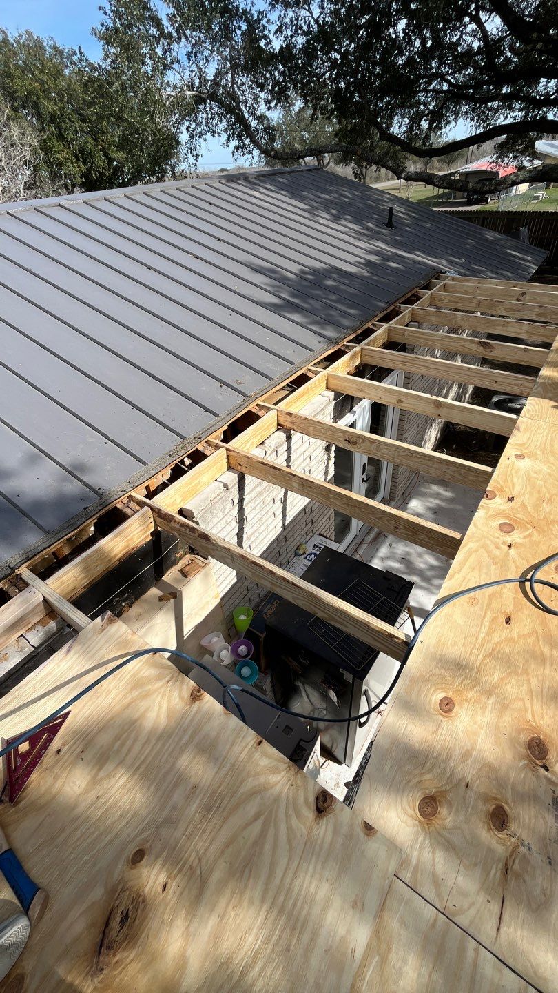 Patio? We got you Covered! by Bayfront Roofing and Construction