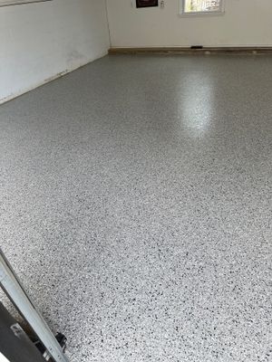 Garage Floor Coating using Cabin Fever