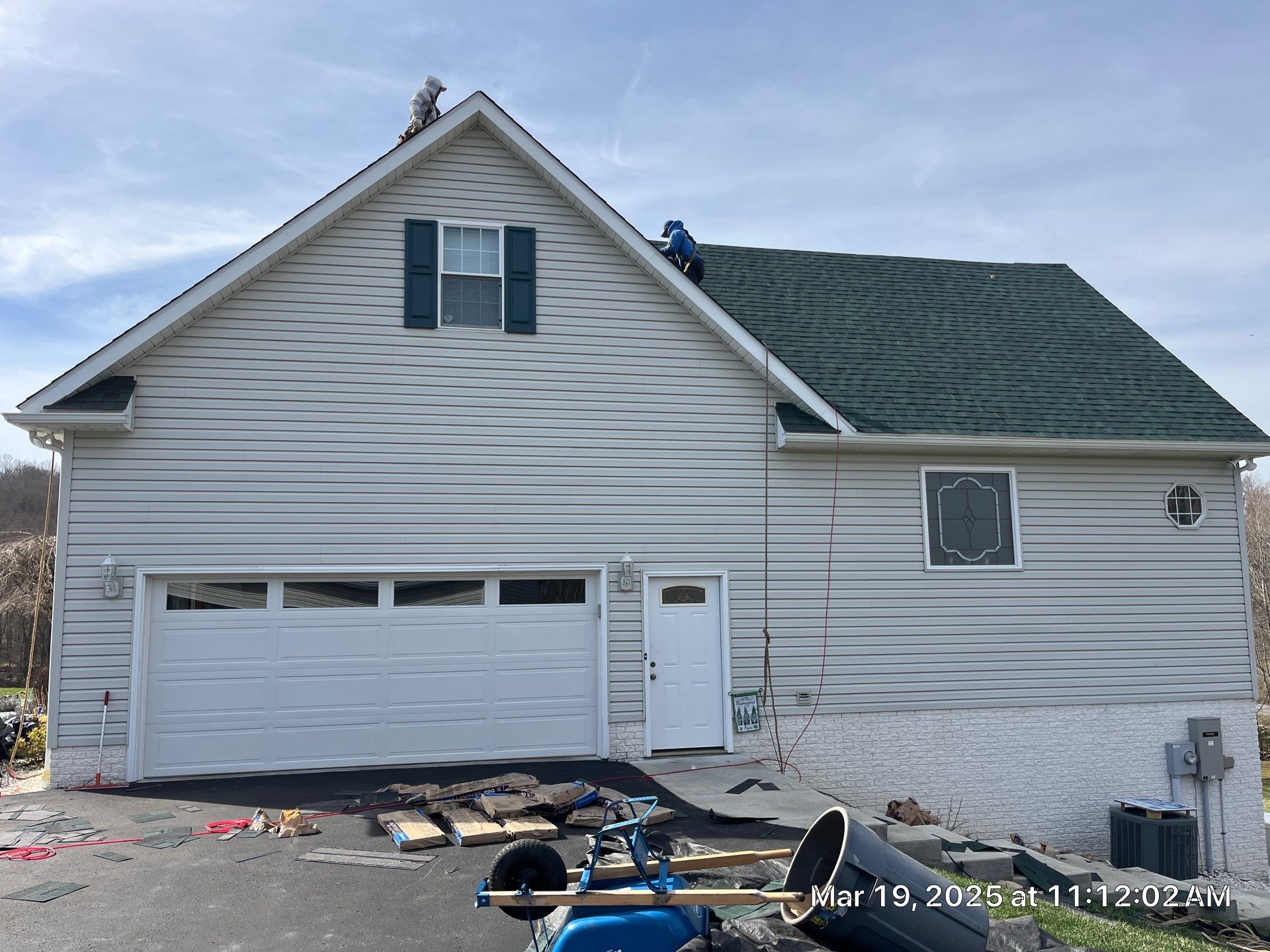 Residential Roofing Installation using Certainteed Landmark Pro Shingles by Fahey Roofing + Contracting