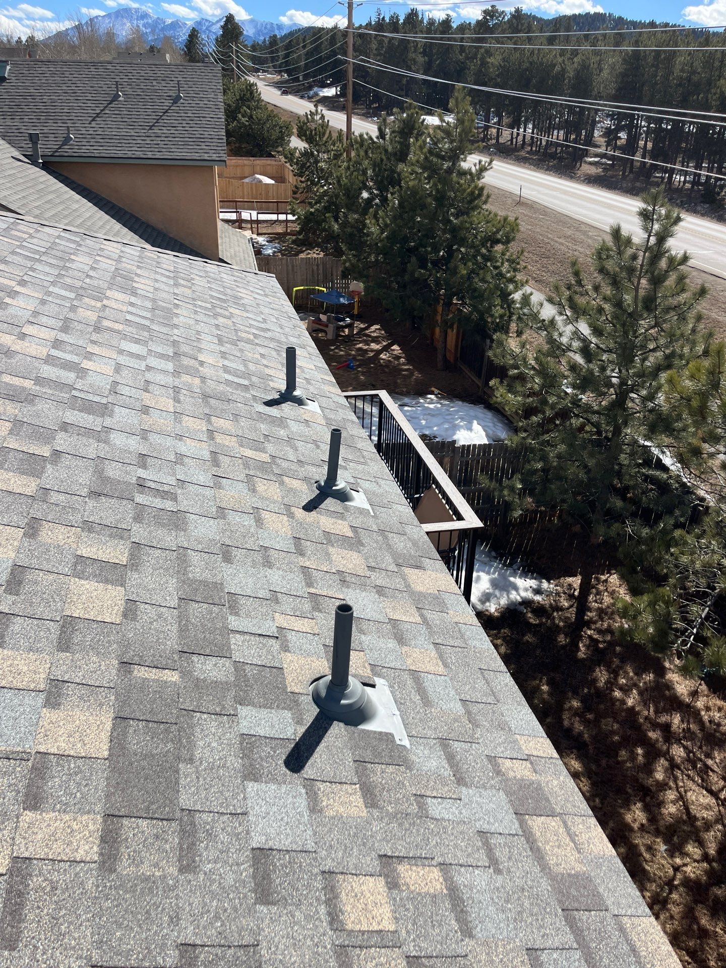 Columbine Village, Woodland Park CO - Roof Replacement by Petrali Roofing