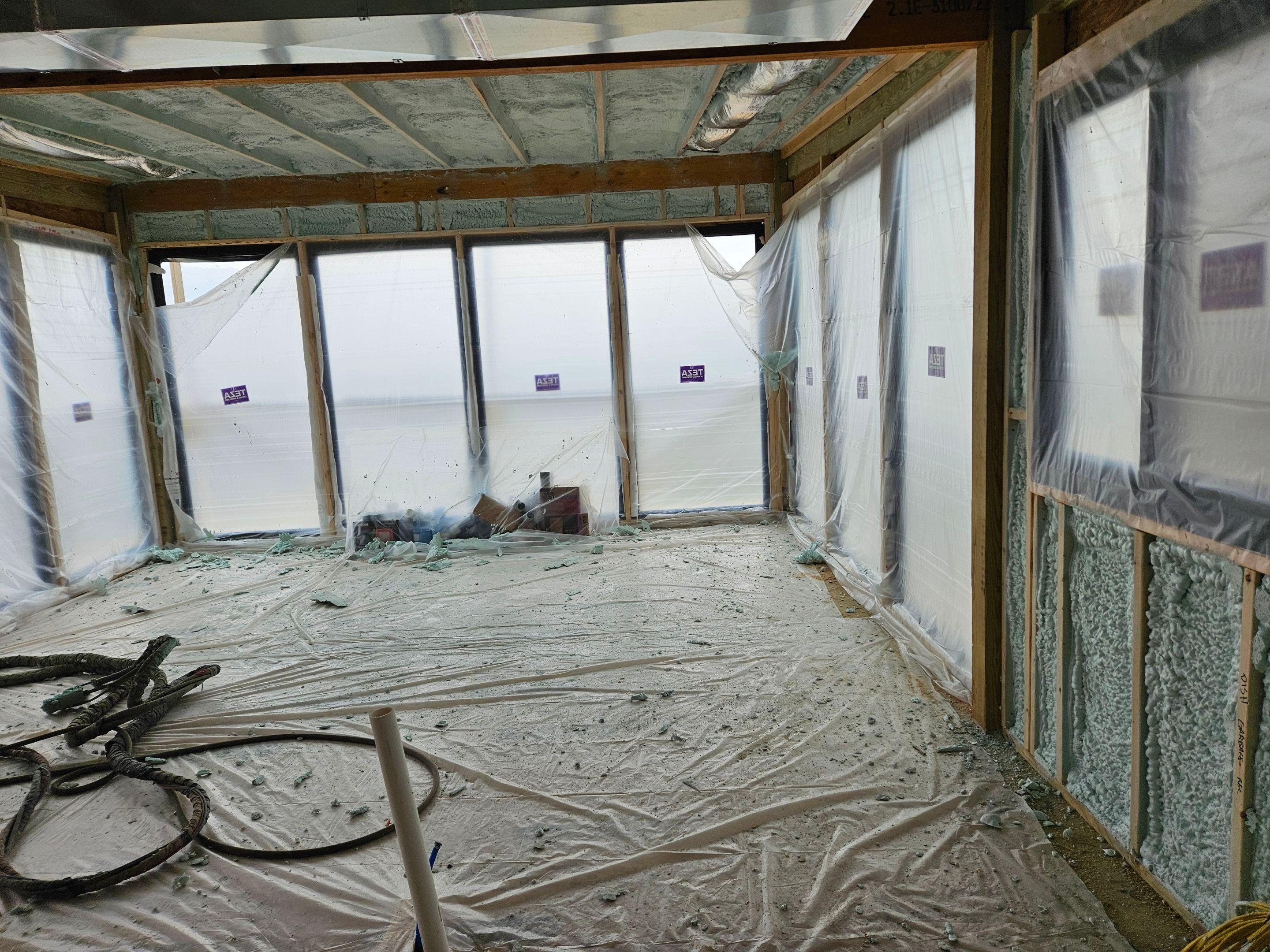 Project in Bluemont, VA by Founders Insulation