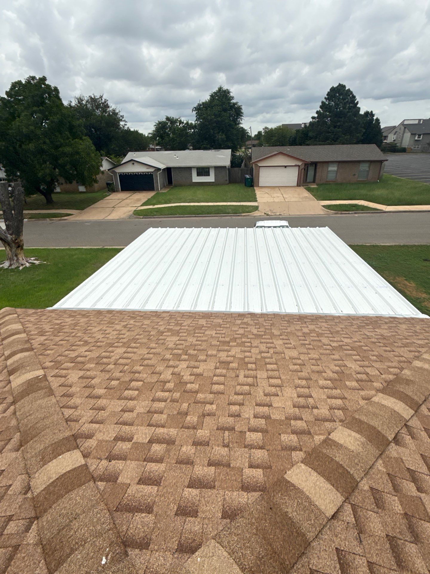 roof & carport replacement in Oklahoma City by McCann's Roofing and Construction