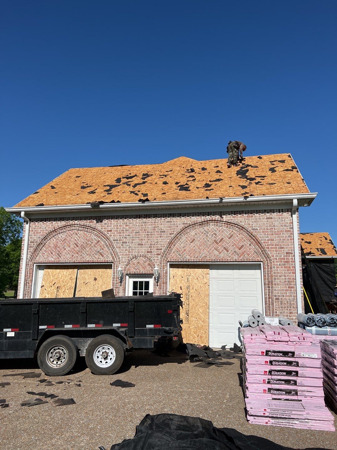 Residential Roofing Installation using Owens Corning Duration Shingles Roofing System by Undersun Roofing 