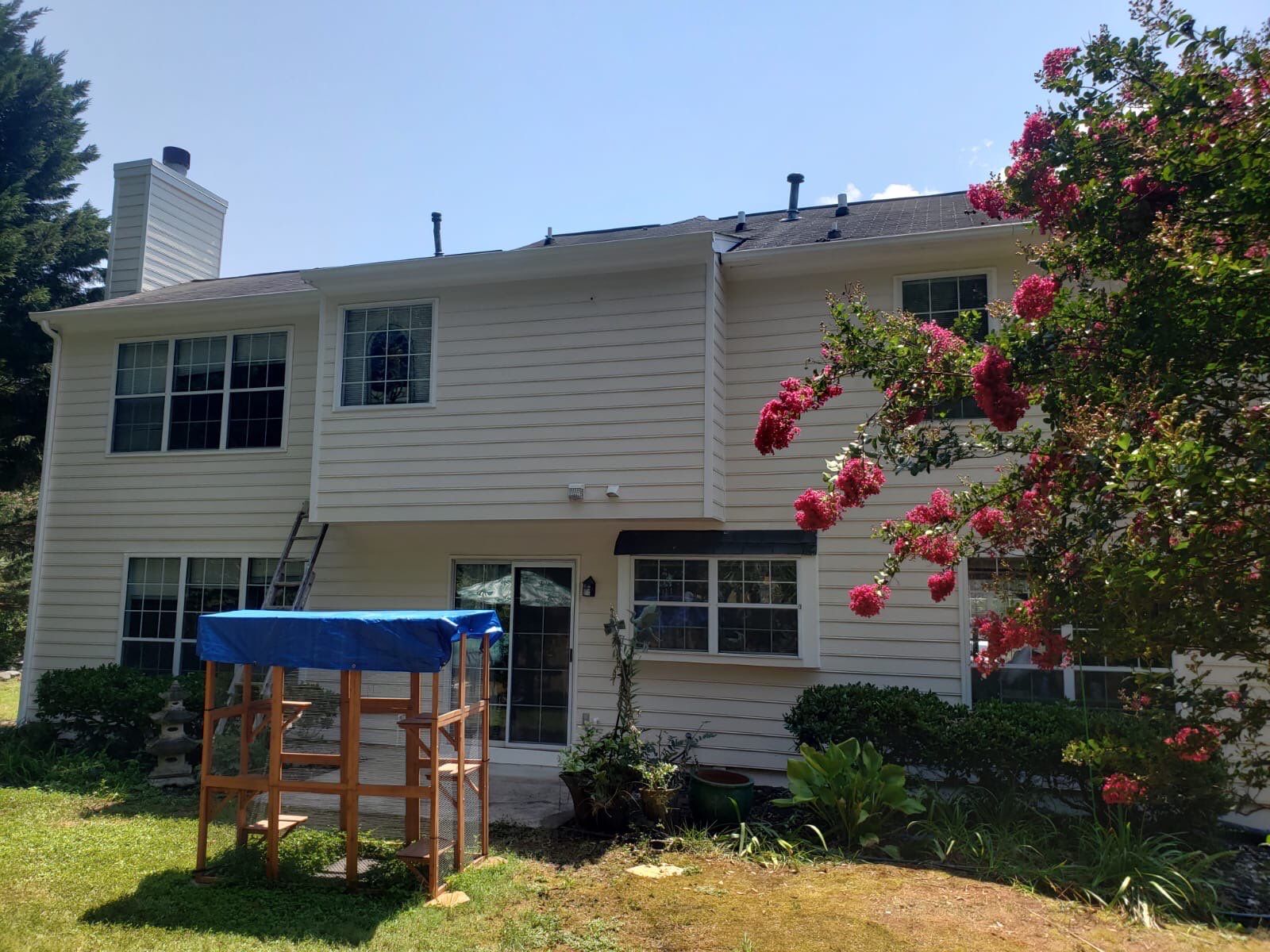 Carpentry Repairs and Exterior Painting for Suwanee Residence by Swift Home Renovations