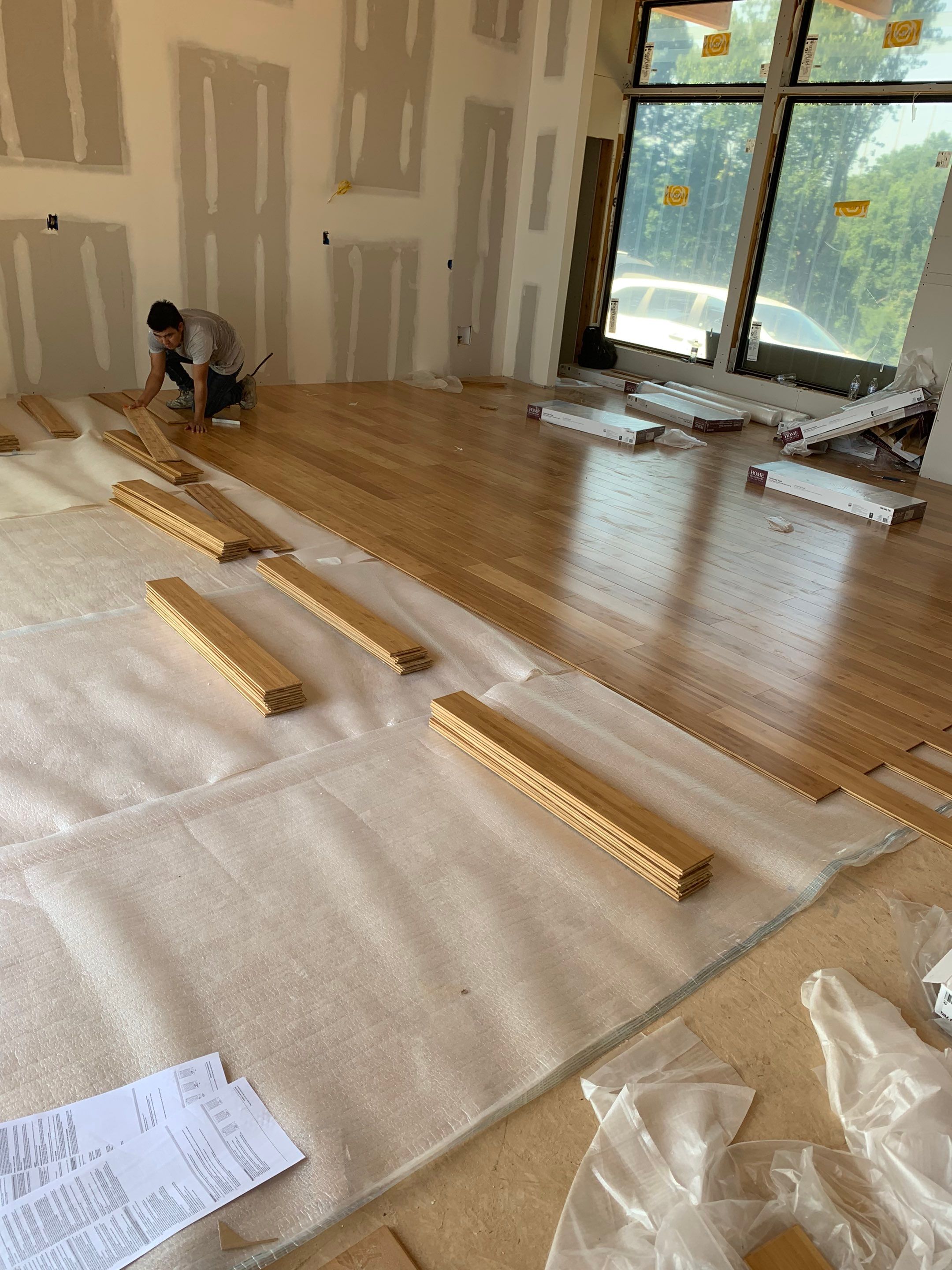 Custom Home Build by Greenspring Construction Services