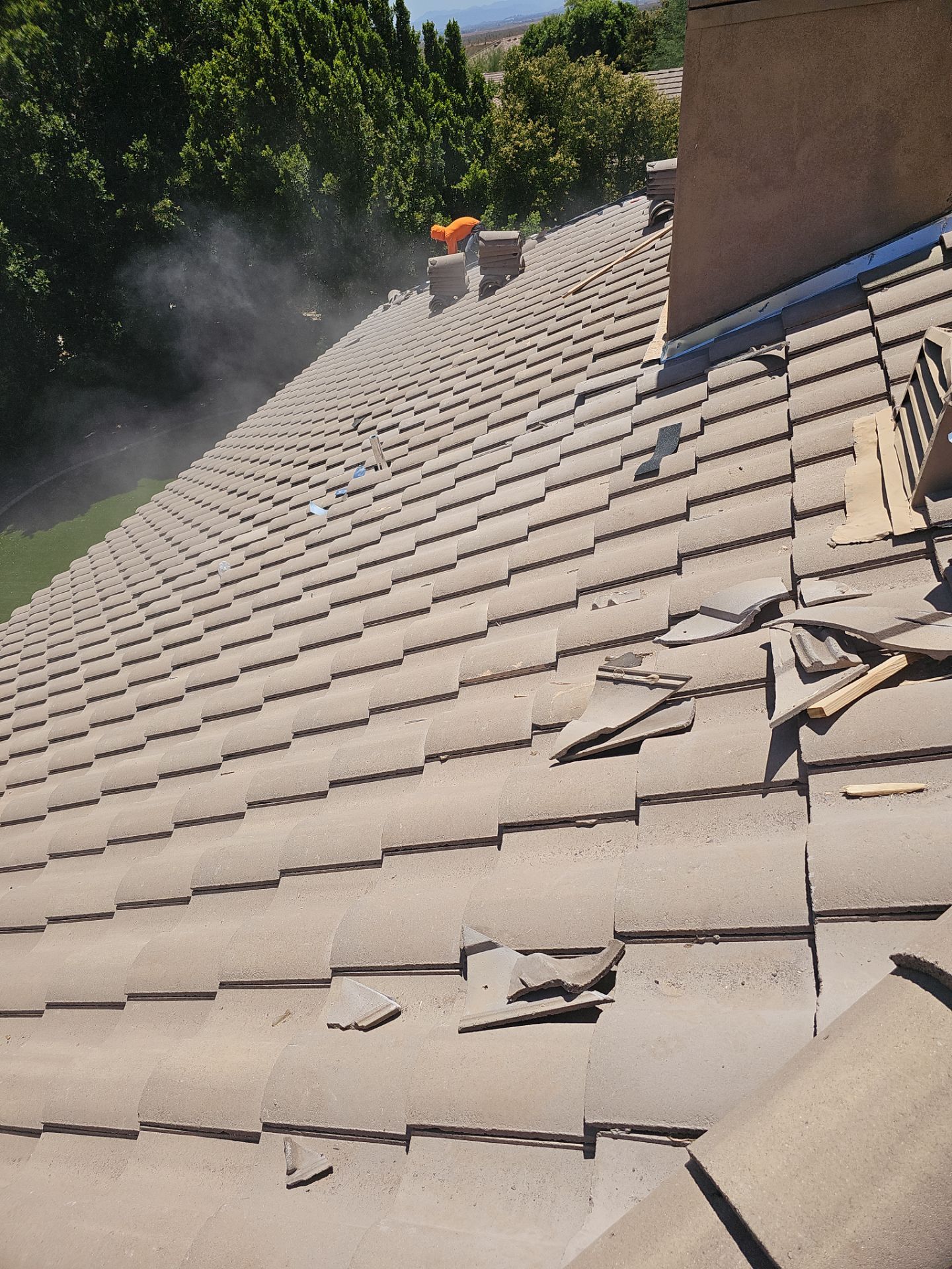 Concrete Tile Refelt by Weather-Tite Exteriors LLC