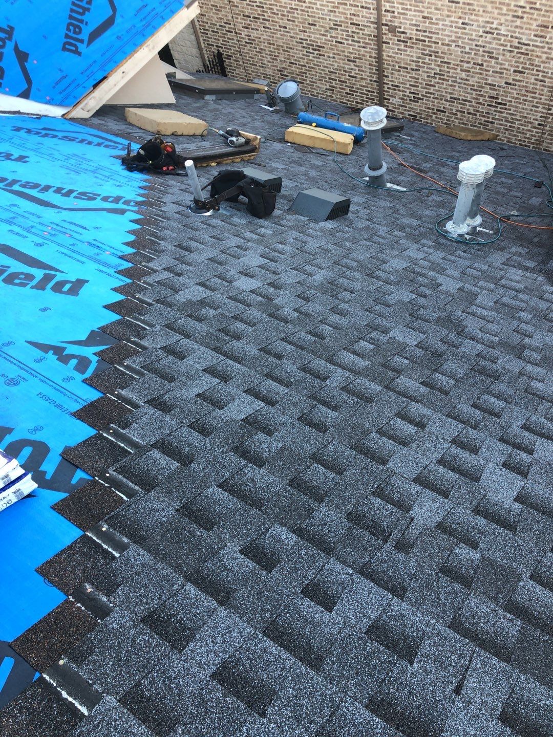 Residential Roof Replacement using GAF products in Frisco Texas by Elite Roofing LLC
