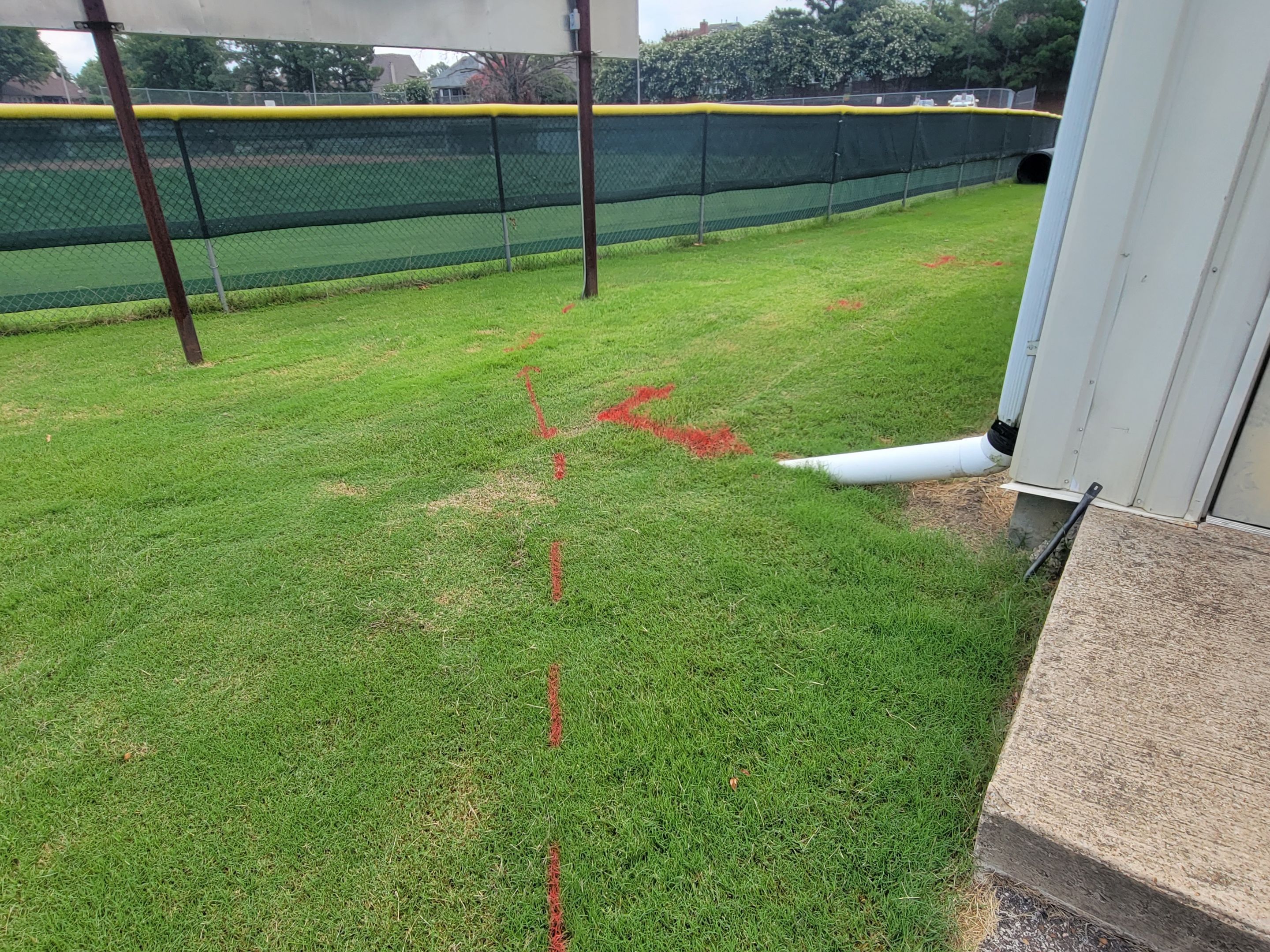 School Locate for Athletic Field Upgrades by Alsip Locating Service, LLC