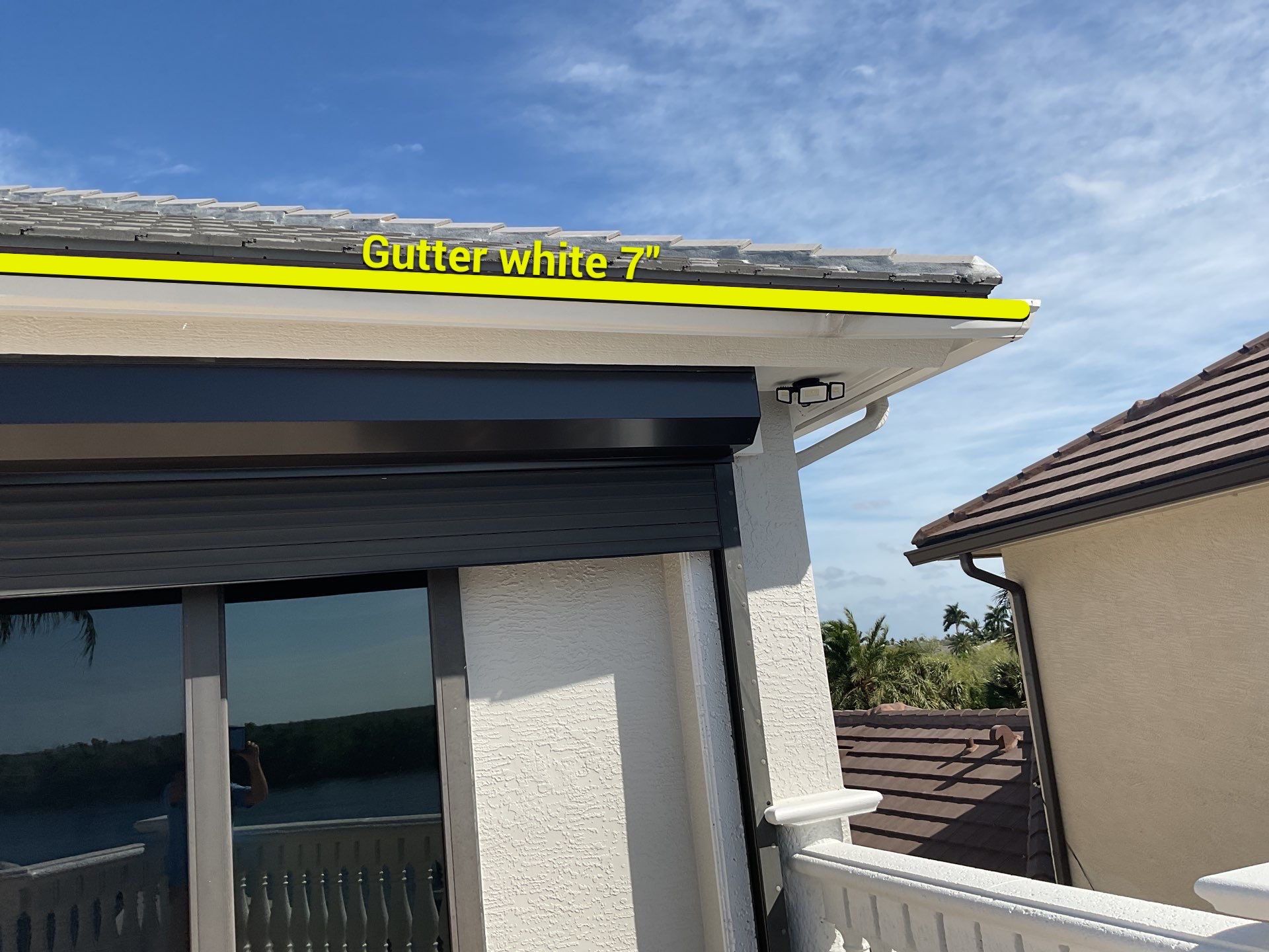 7-Inch Seamless Gutters for Heavy Rainfall in Cape Coral FL by Gutter Professors