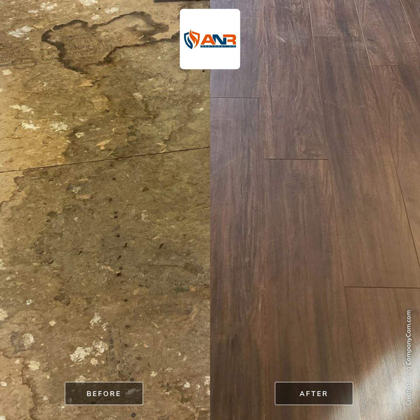 New Flooring Installation in Jeffersonville, IN by ANR Restoration