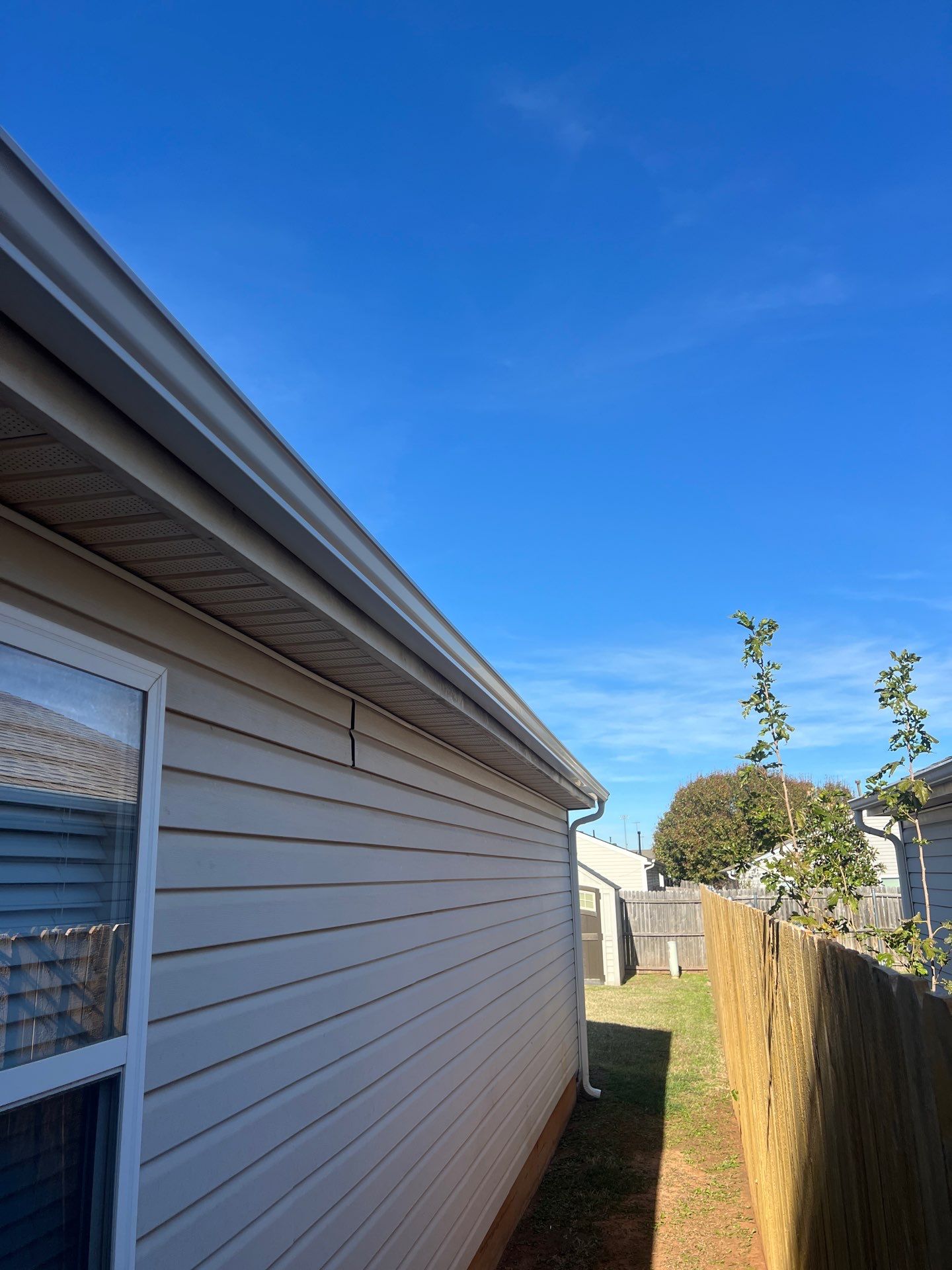 roof replacement & gutter installation in Edmond by McCann's Roofing and Construction