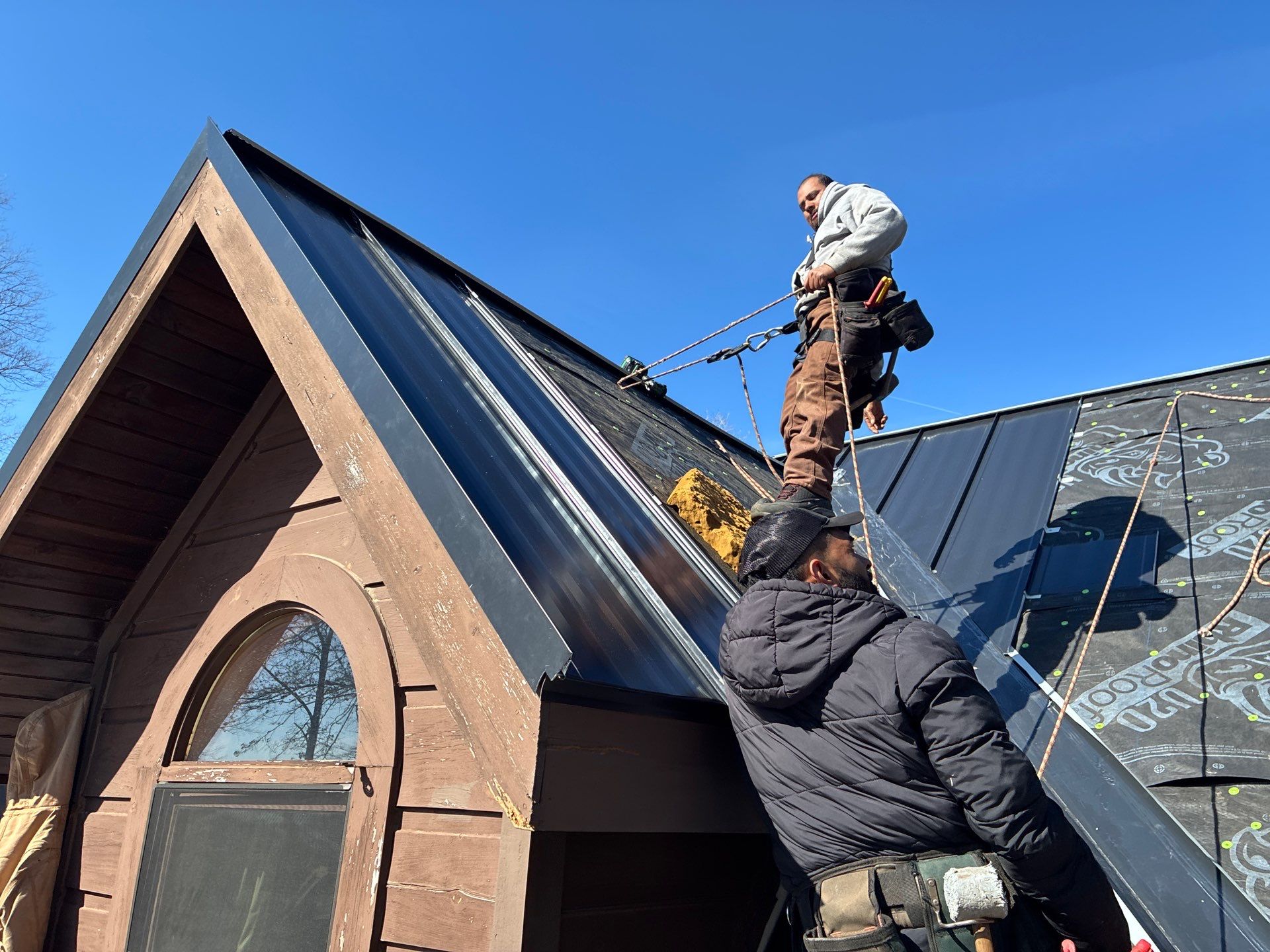 Project in Alexandria, IN by Rodeffer Roofing INC