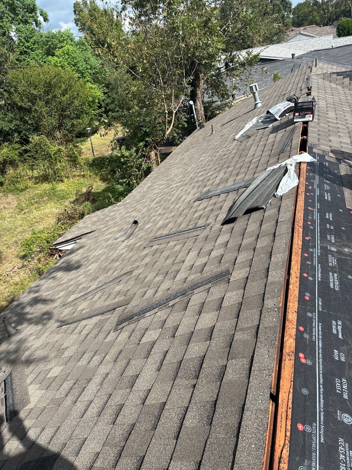 Residential Roofing Repair using Owen's Corning Duration (Lifetime) Shingles by Roof Repair Company