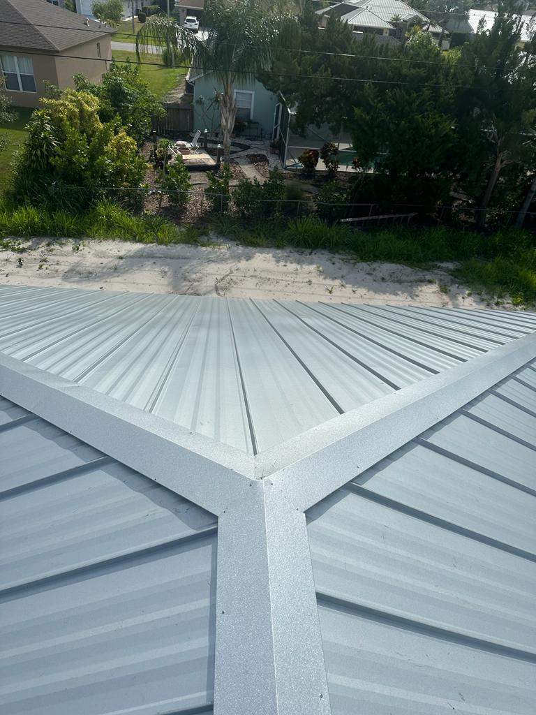 24ga 1" Nail-Strip Mill Finish by Total Roofing System The Metal Roof Experts